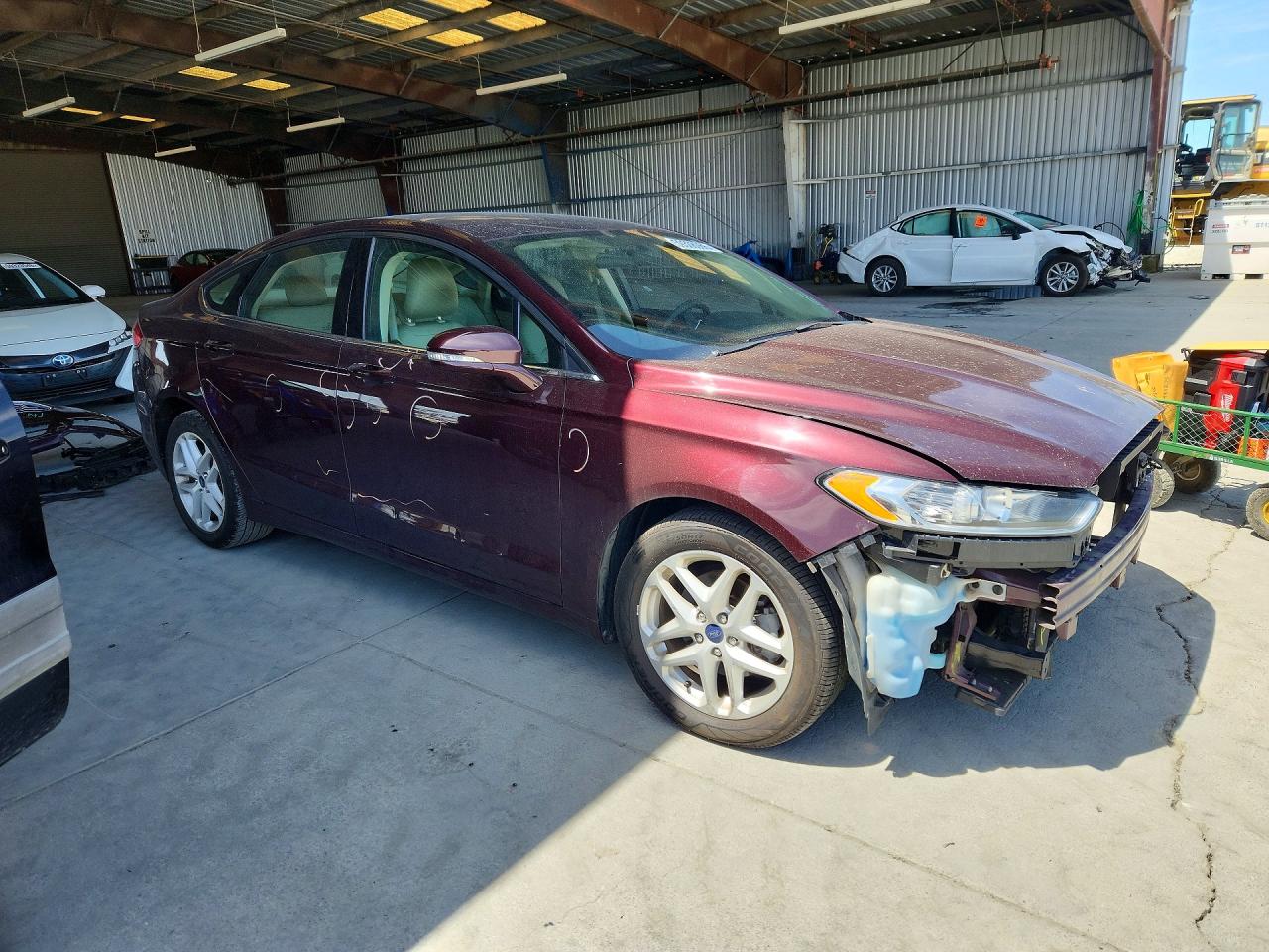 2013 Ford Fusion Se Maroon vin: 3FA6P0H79DR386744