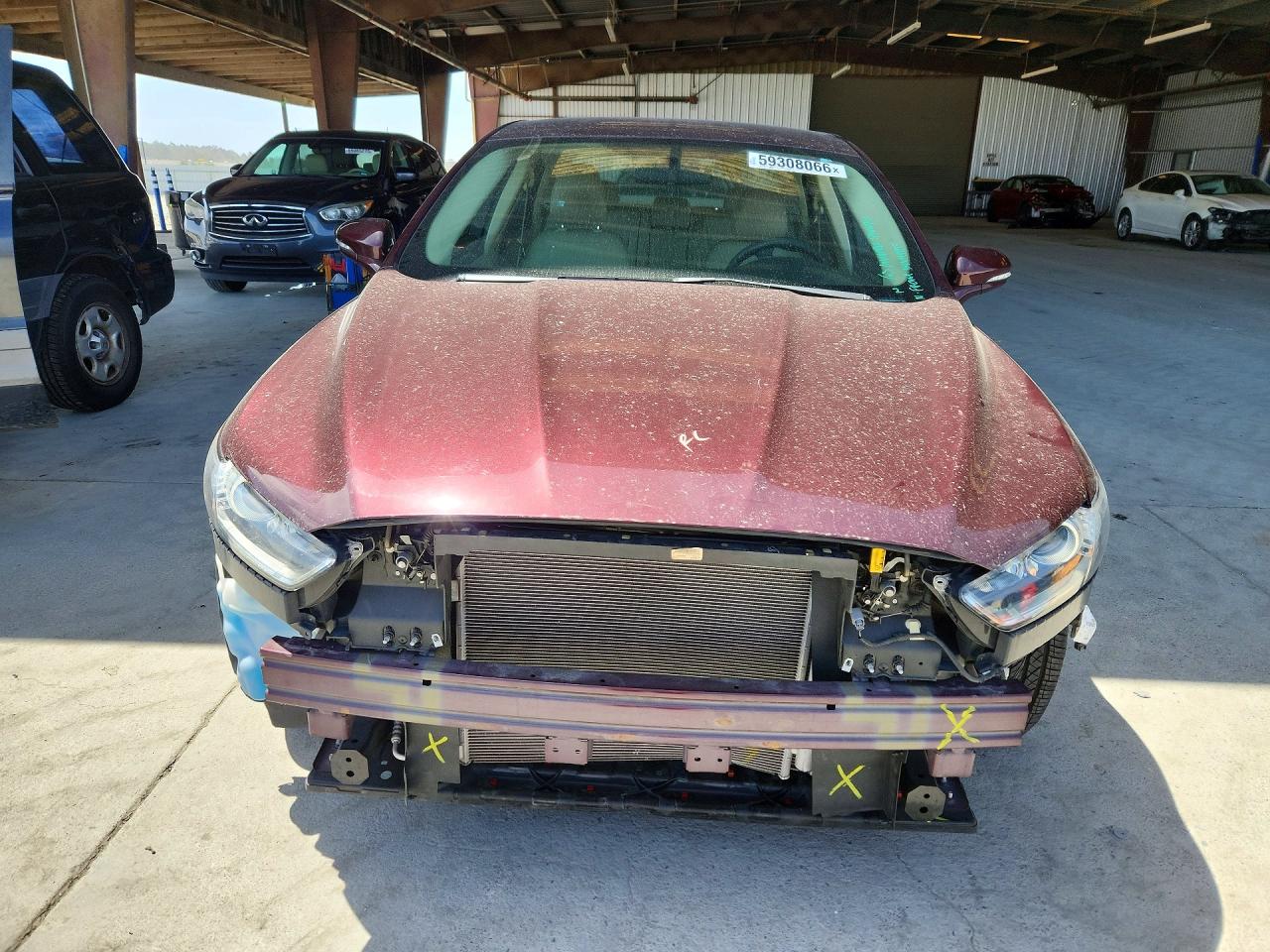 2013 Ford Fusion Se Maroon vin: 3FA6P0H79DR386744