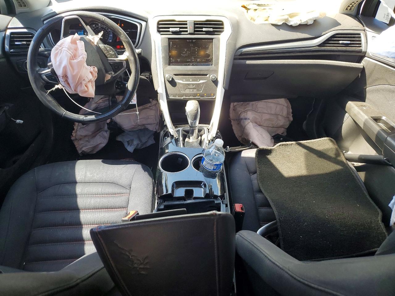 2014 Ford Fusion Se White vin: 3FA6P0H79ER112199
