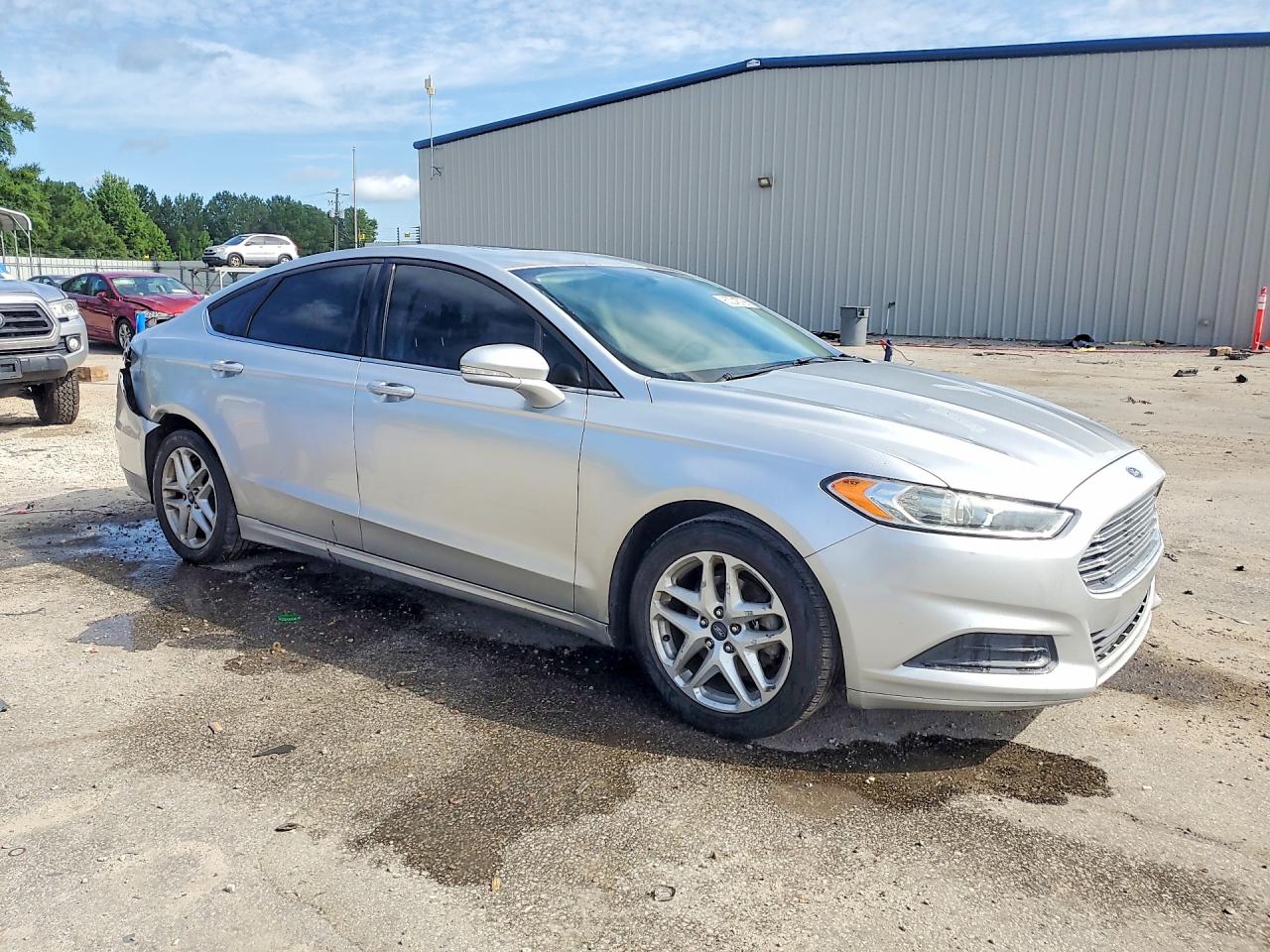 2014 Ford Fusion Se Silver vin: 3FA6P0H79ER165128