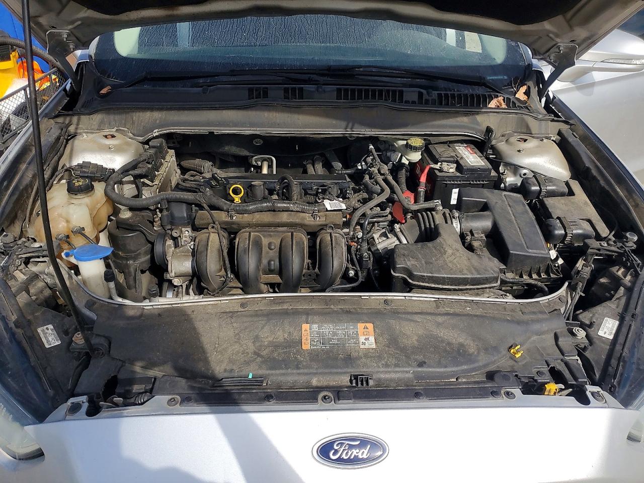 2014 Ford Fusion Se Silver vin: 3FA6P0H79ER165128
