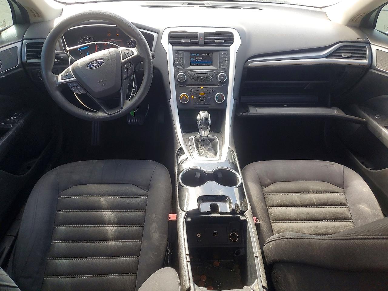 2014 Ford Fusion Se Silver vin: 3FA6P0H79ER165128