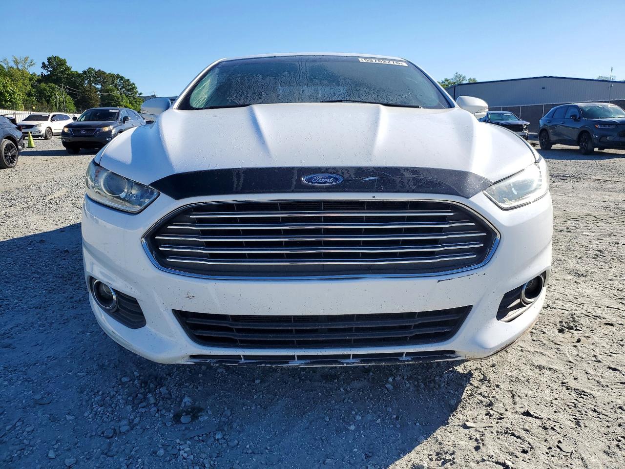 2014 Ford Fusion Se White vin: 3FA6P0H79ER189803