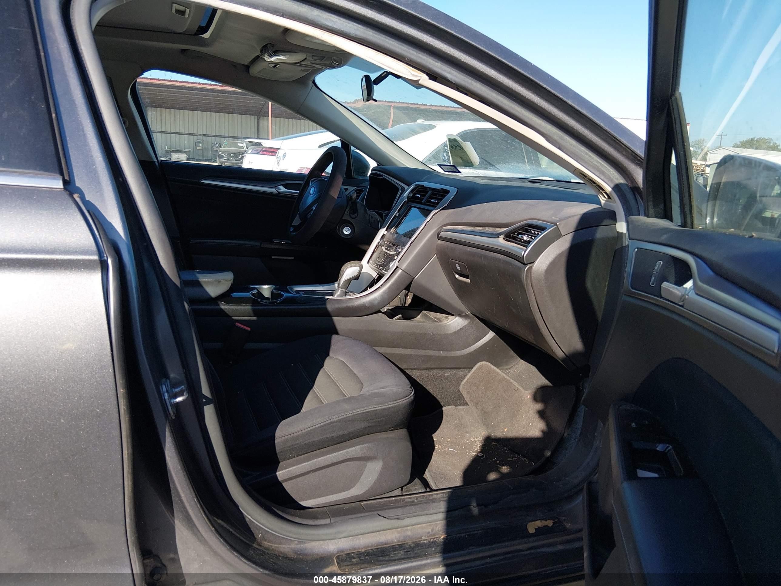 2014 Ford Fusion Se Серый vin: 3FA6P0H79ER251197