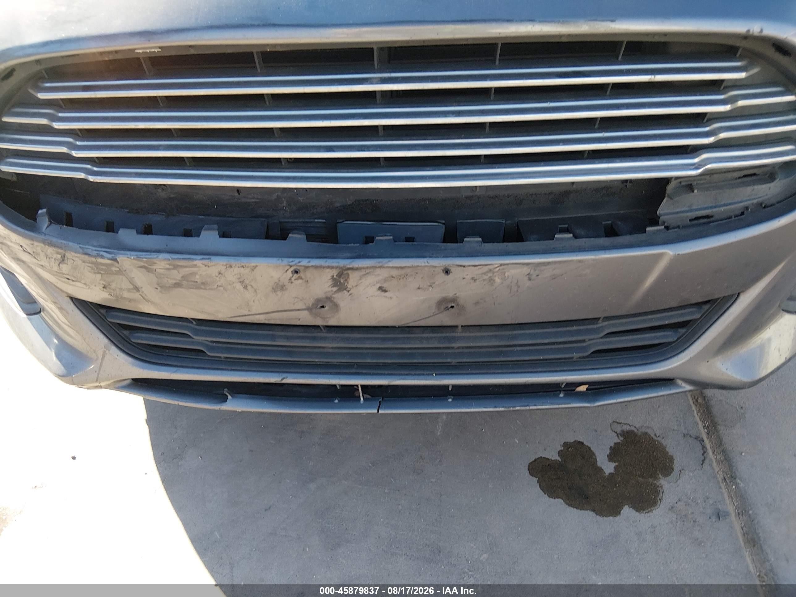 2014 Ford Fusion Se Серый vin: 3FA6P0H79ER251197