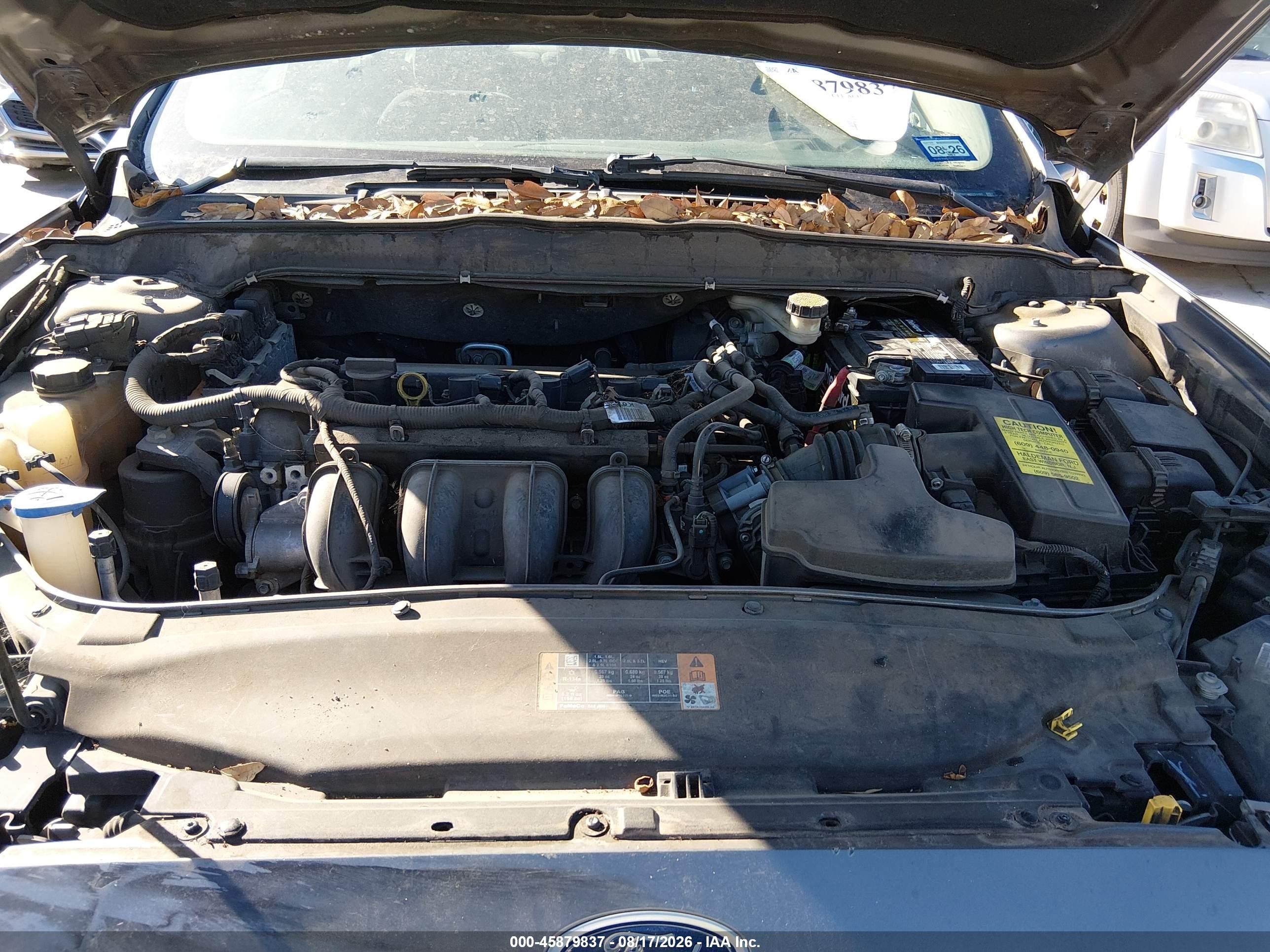2014 Ford Fusion Se Серый vin: 3FA6P0H79ER251197