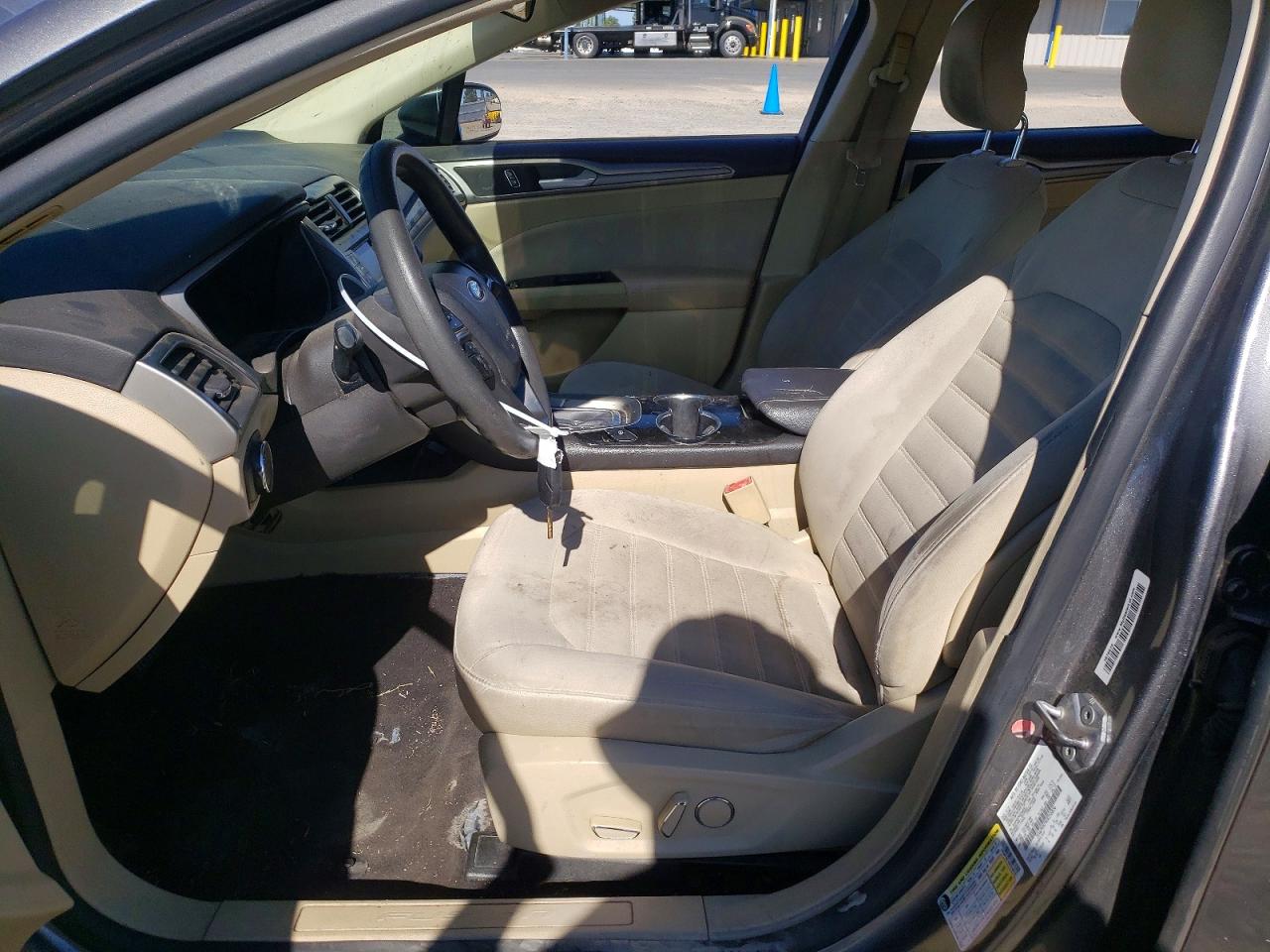 2014 Ford Fusion Se Серый vin: 3FA6P0H79ER256836