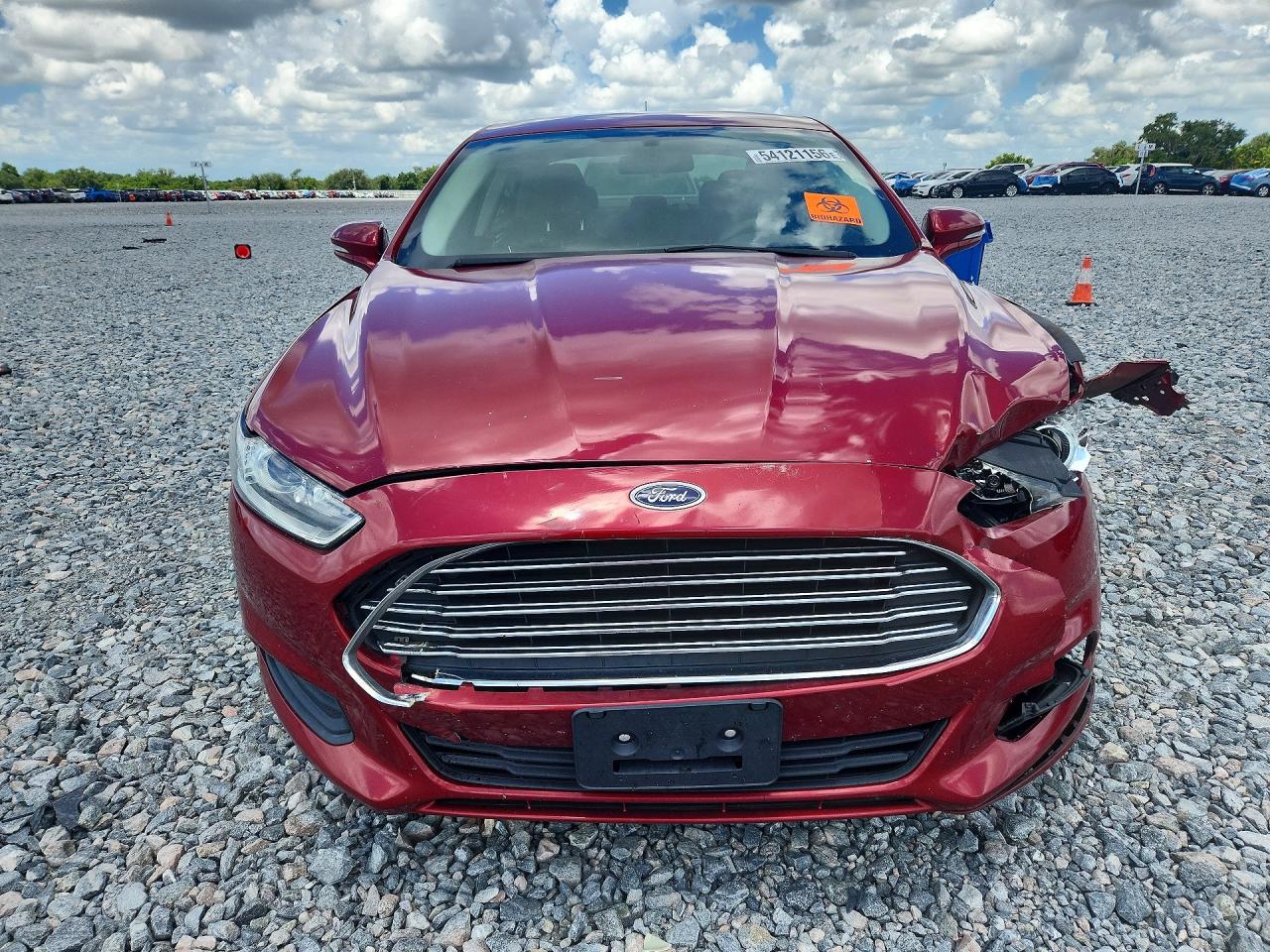 2014 Ford Fusion Se Red vin: 3FA6P0H79ER304187