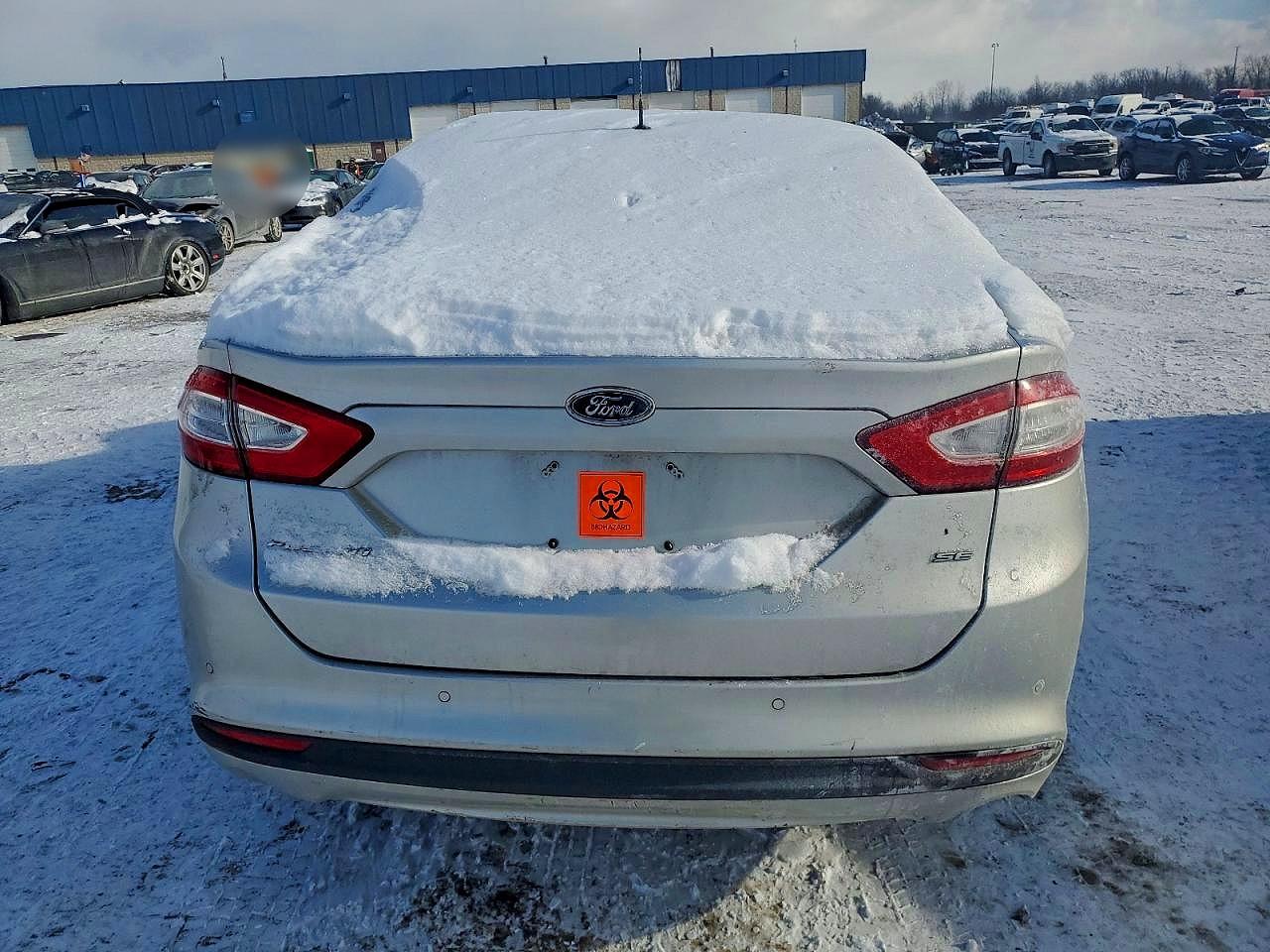 2014 Ford Fusion Se Silver vin: 3FA6P0H79ER305050
