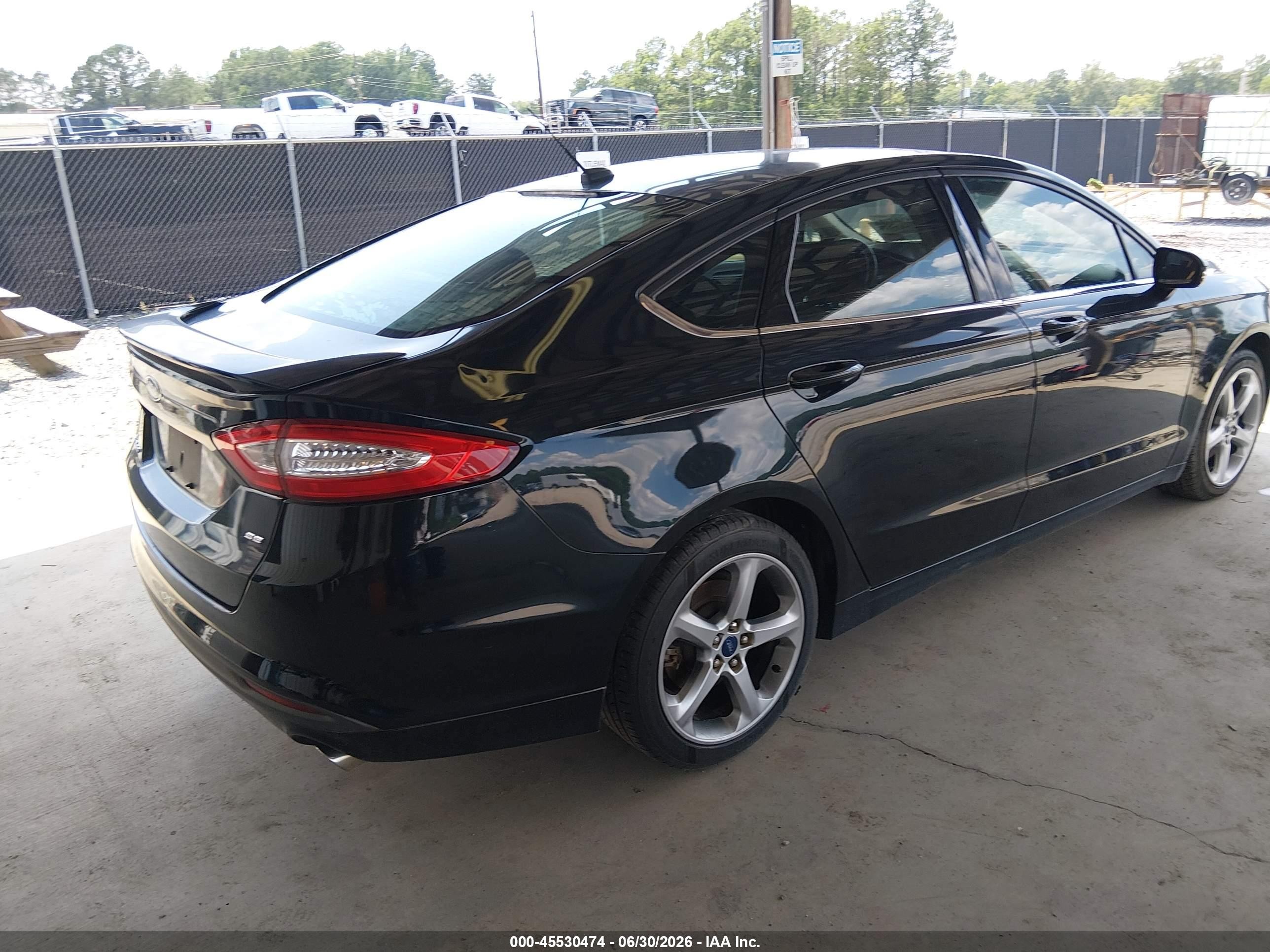 2014 Ford Fusion Se Blue vin: 3FA6P0H79ER349386