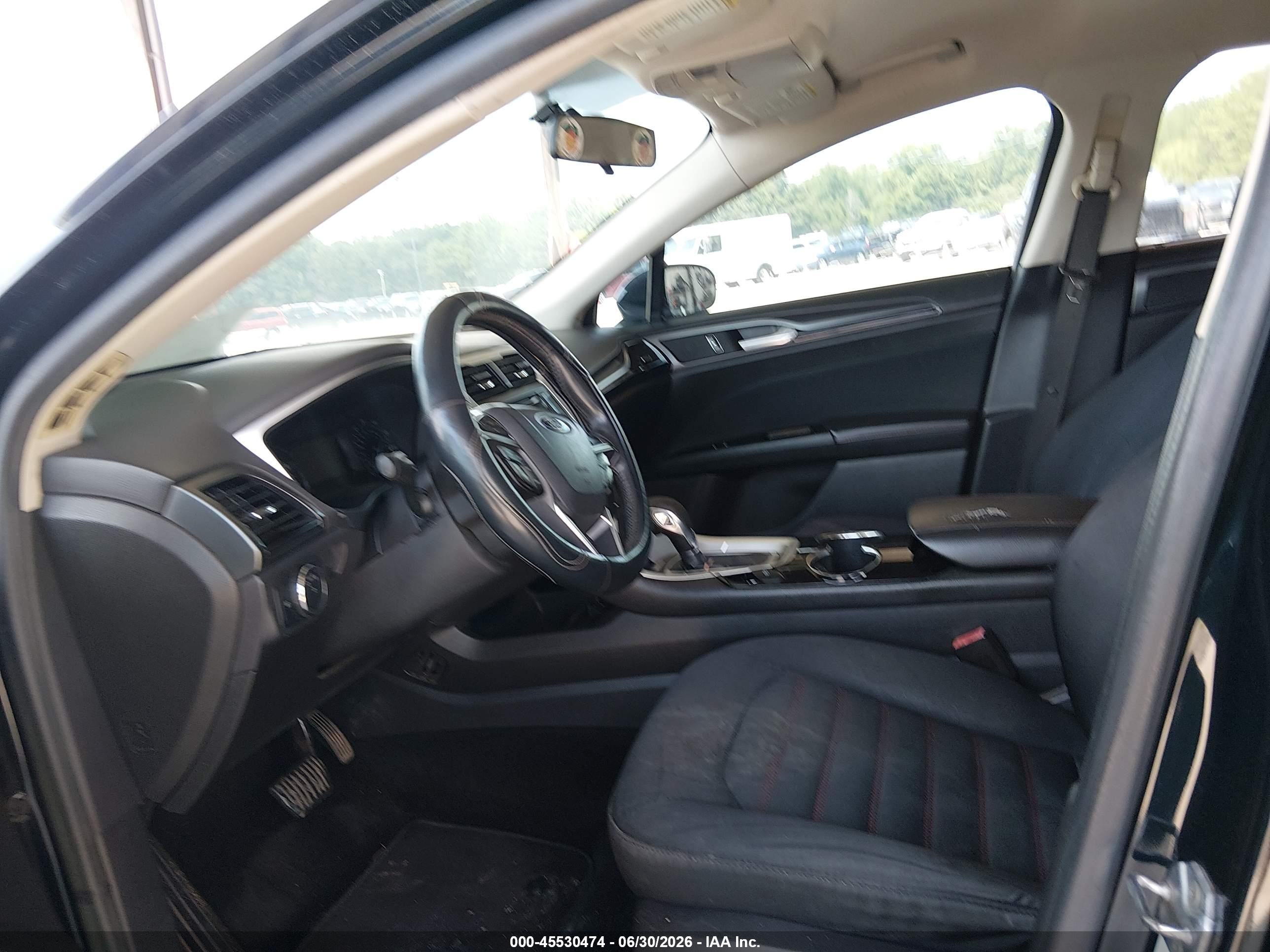 2014 Ford Fusion Se Blue vin: 3FA6P0H79ER349386