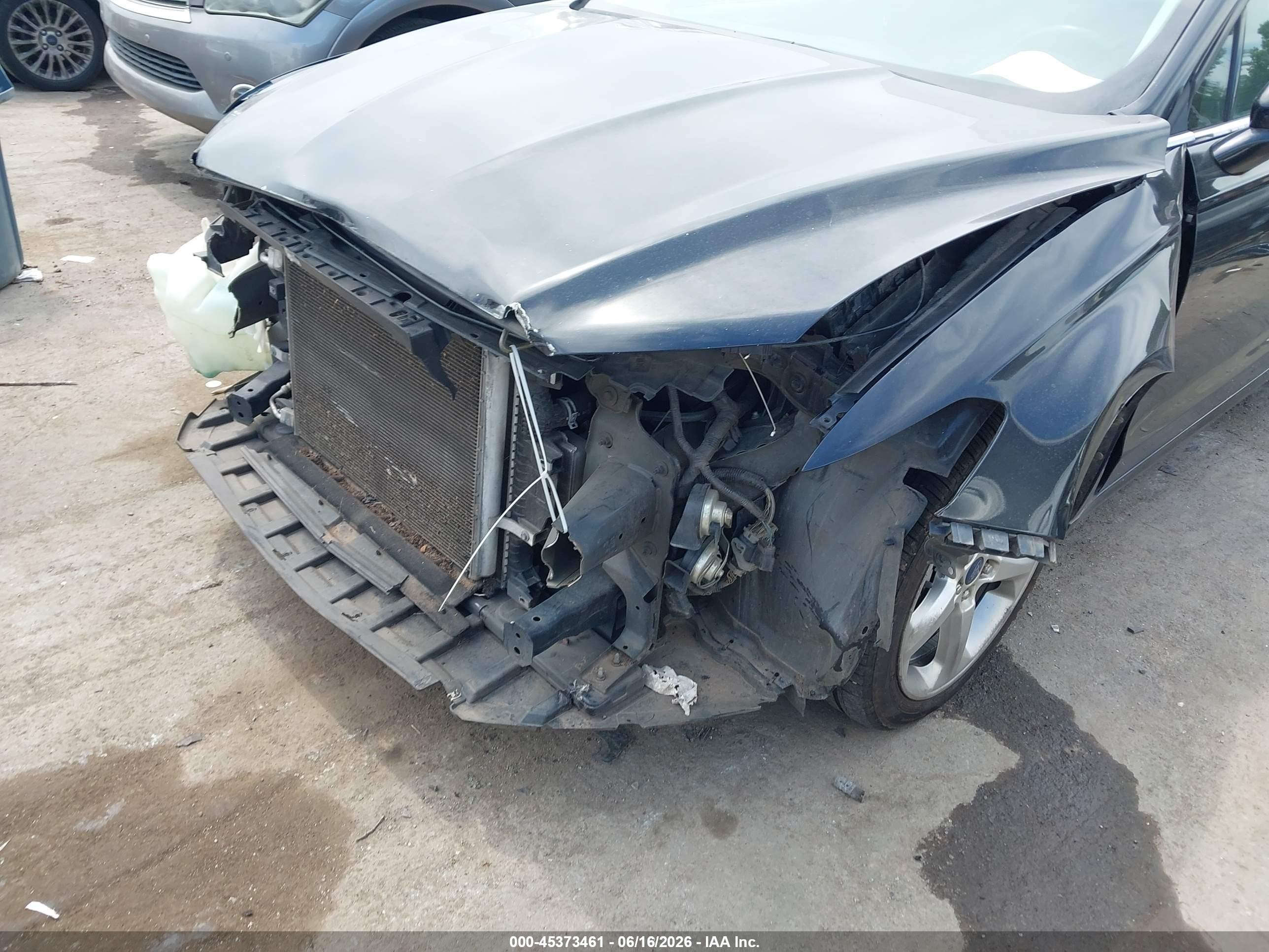 2014 Ford Fusion Se Черный vin: 3FA6P0H79ER349548
