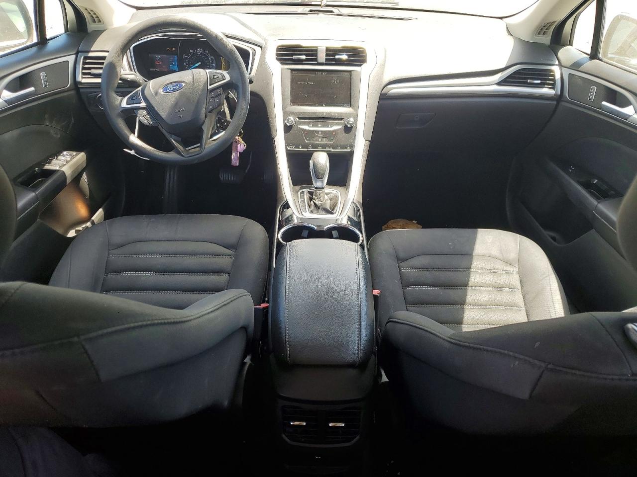 2014 Ford Fusion Se White vin: 3FA6P0H79ER356337
