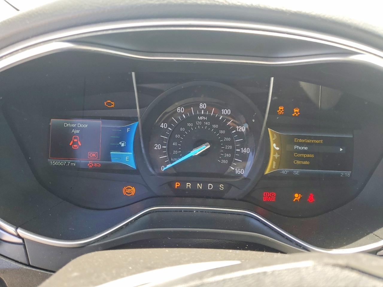 2014 Ford Fusion Se White vin: 3FA6P0H79ER356337