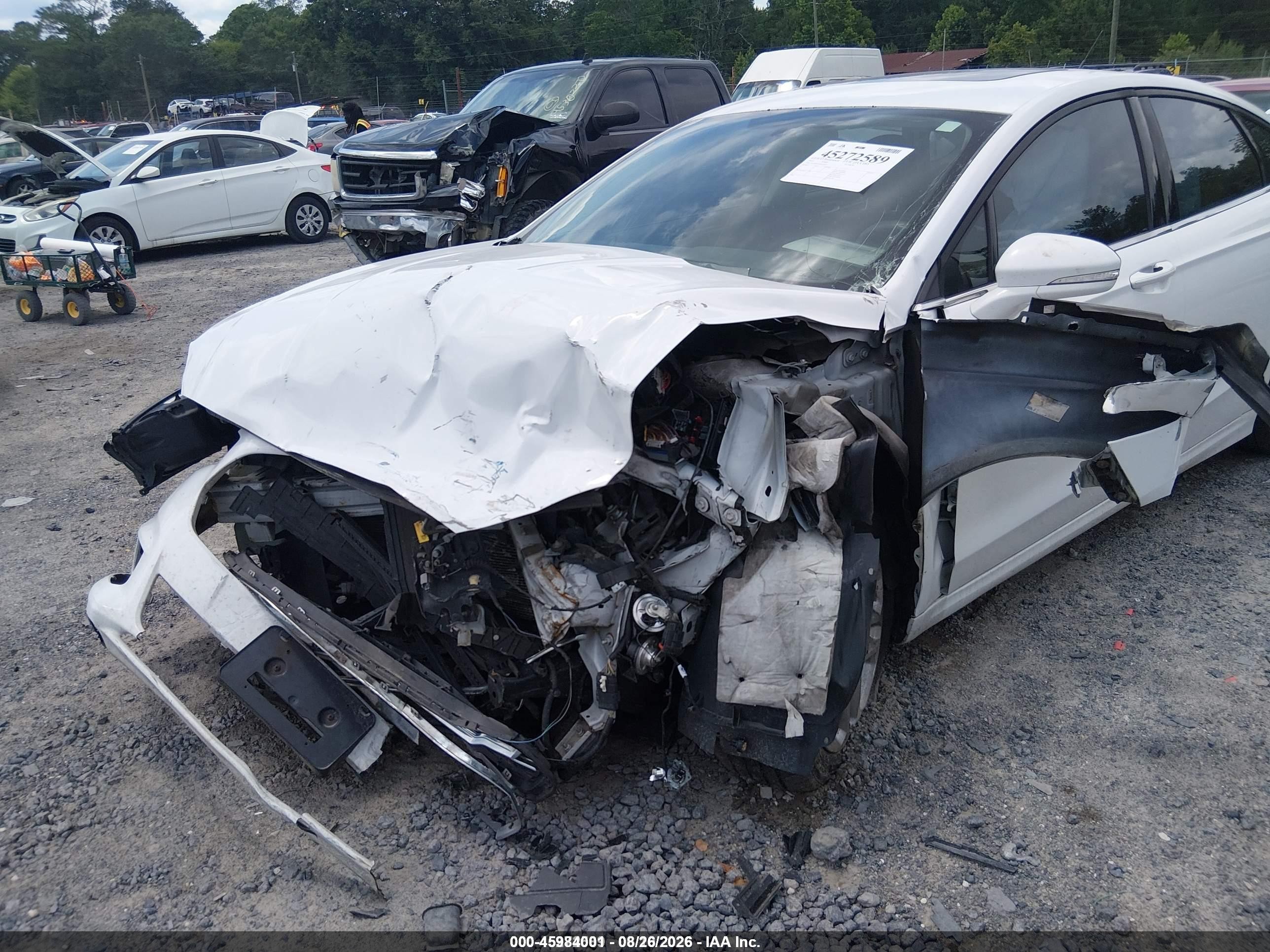 2014 Ford Fusion Se White vin: 3FA6P0H79ER358203