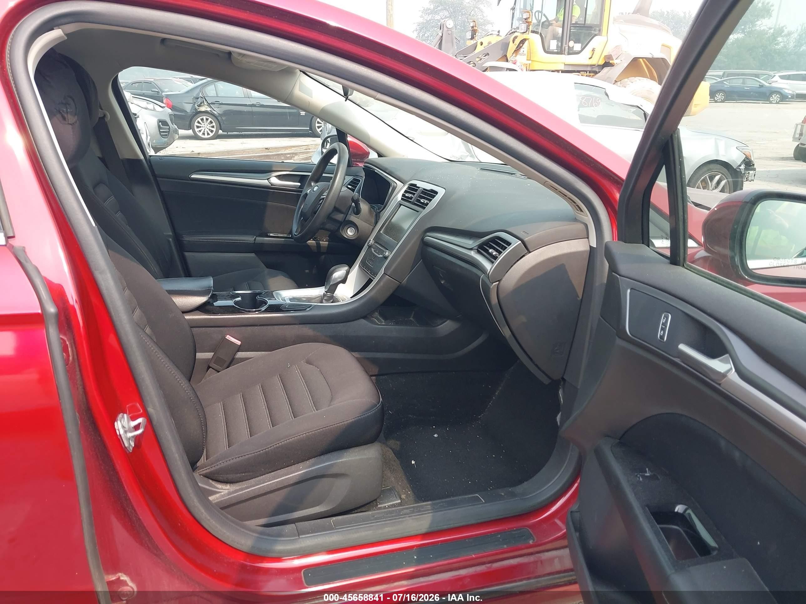 2014 Ford Fusion Se Red vin: 3FA6P0H79ER387667