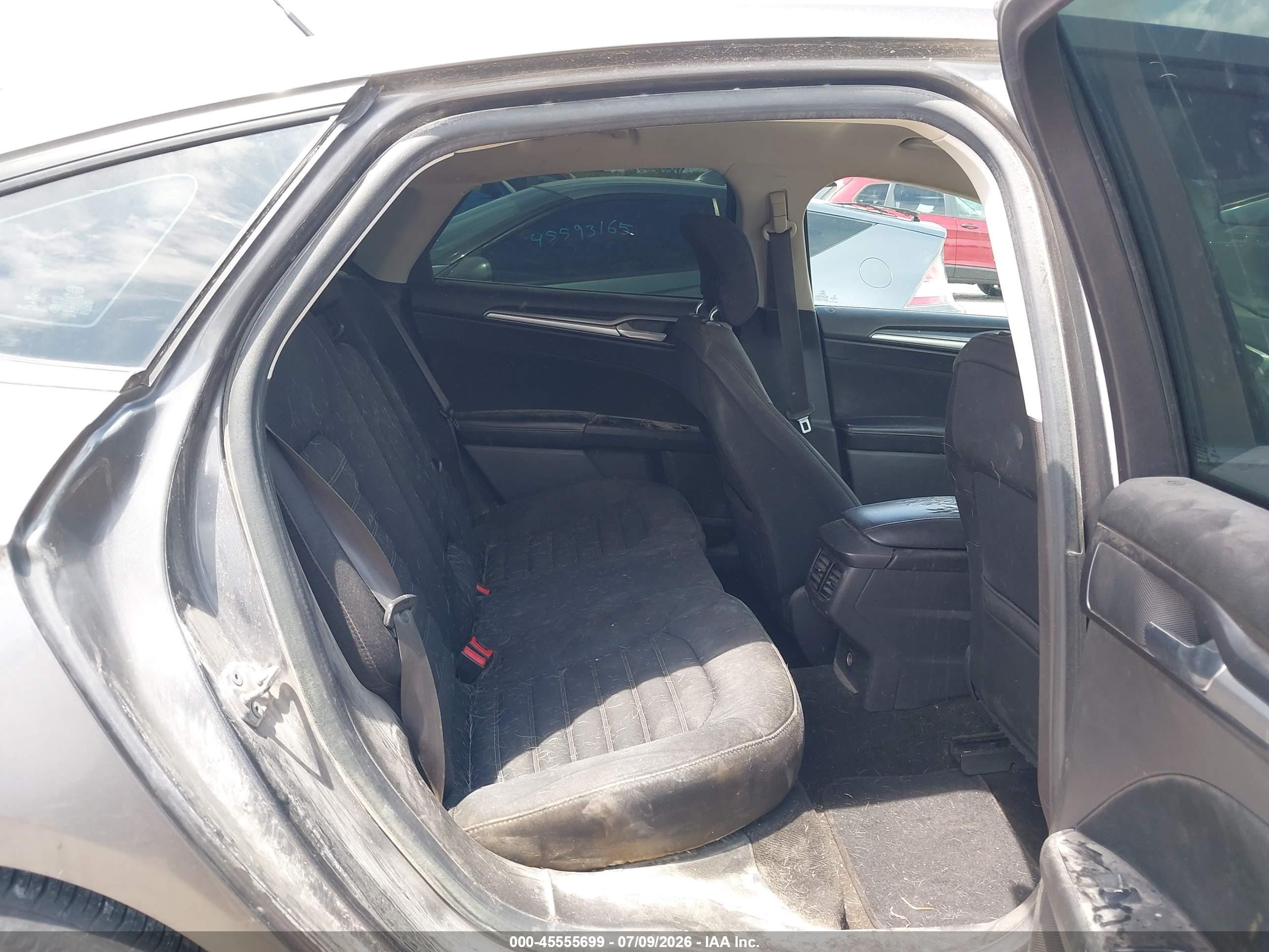 2014 Ford Fusion Se Серый vin: 3FA6P0H79ER389080