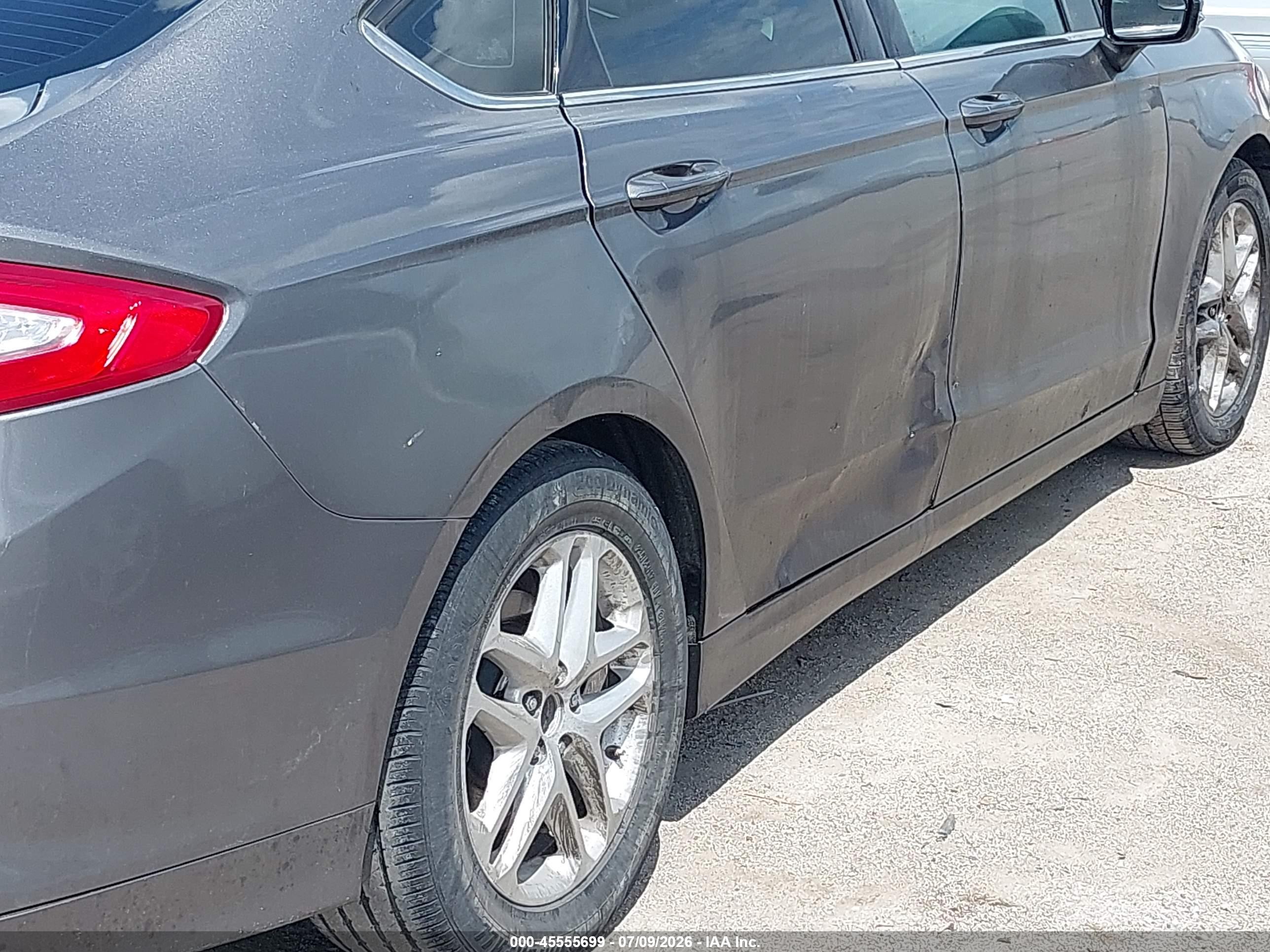 2014 Ford Fusion Se Серый vin: 3FA6P0H79ER389080