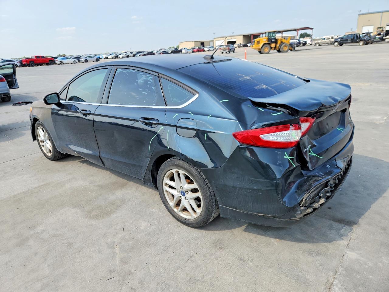 2014 Ford Fusion Se Blue vin: 3FA6P0H79ER390620