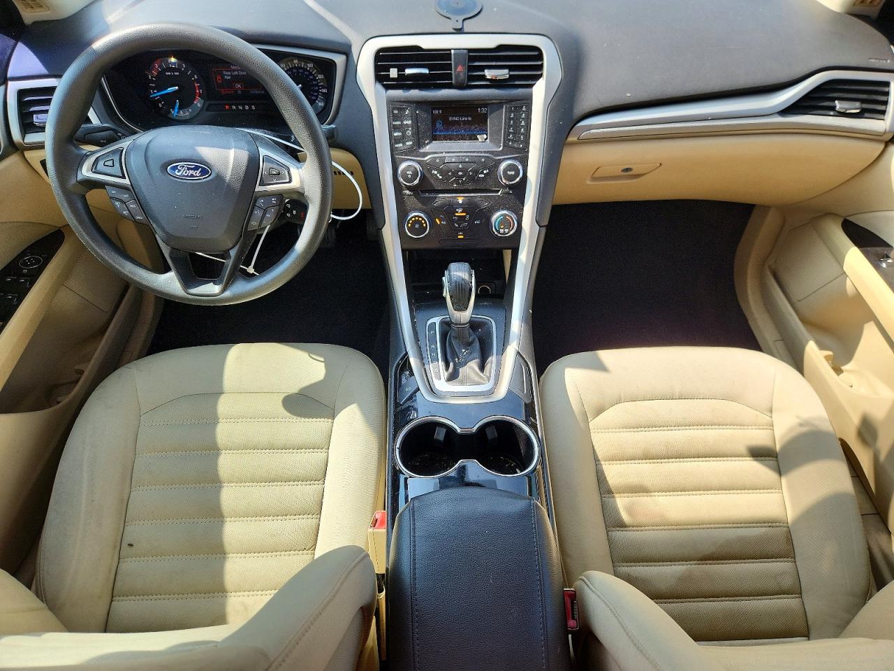 2014 Ford Fusion Se Blue vin: 3FA6P0H79ER390620