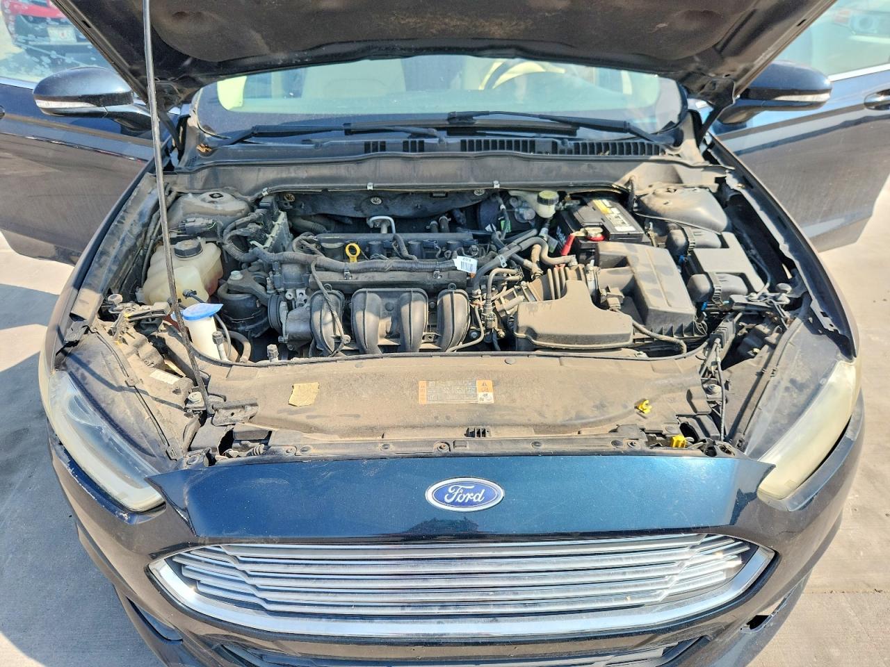 2014 Ford Fusion Se Blue vin: 3FA6P0H79ER390620