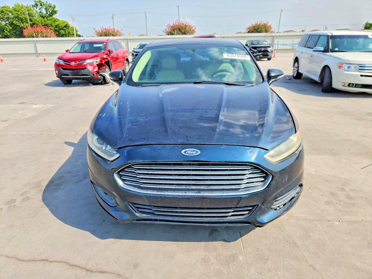 2014 Ford Fusion Se Blue vin: 3FA6P0H79ER390620
