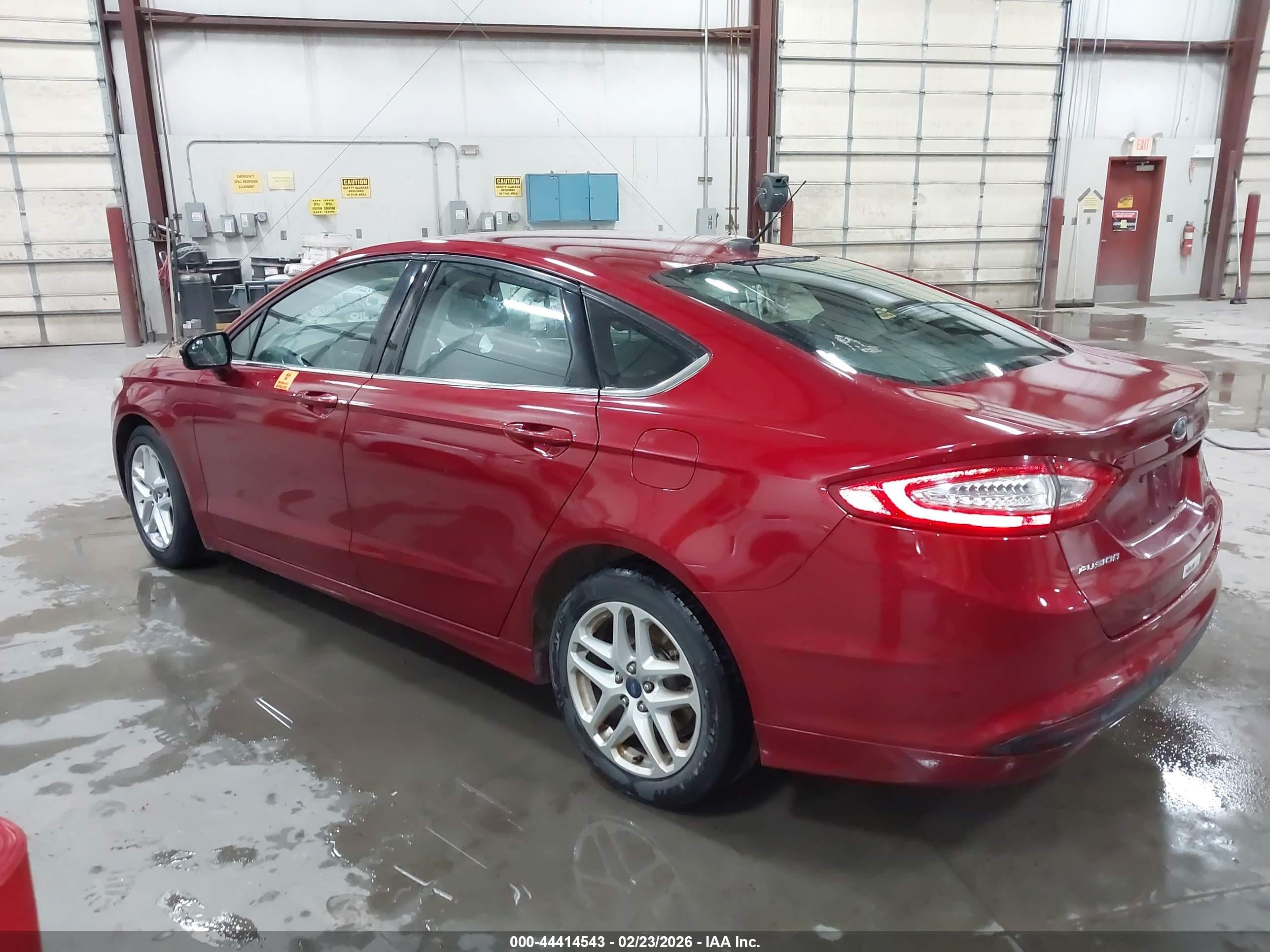 2014 Ford Fusion Se Maroon vin: 3FA6P0H79ER393713