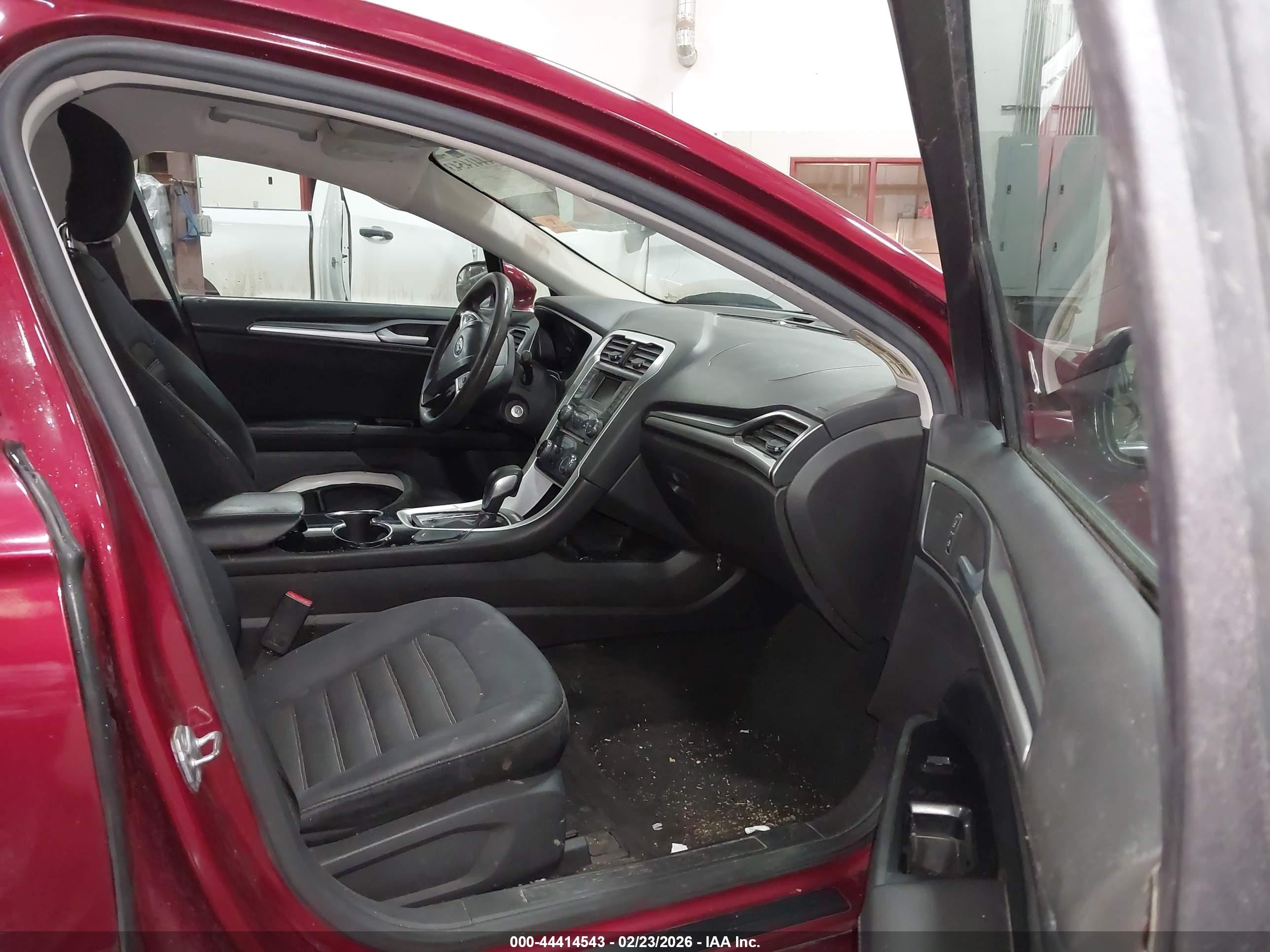 2014 Ford Fusion Se Maroon vin: 3FA6P0H79ER393713