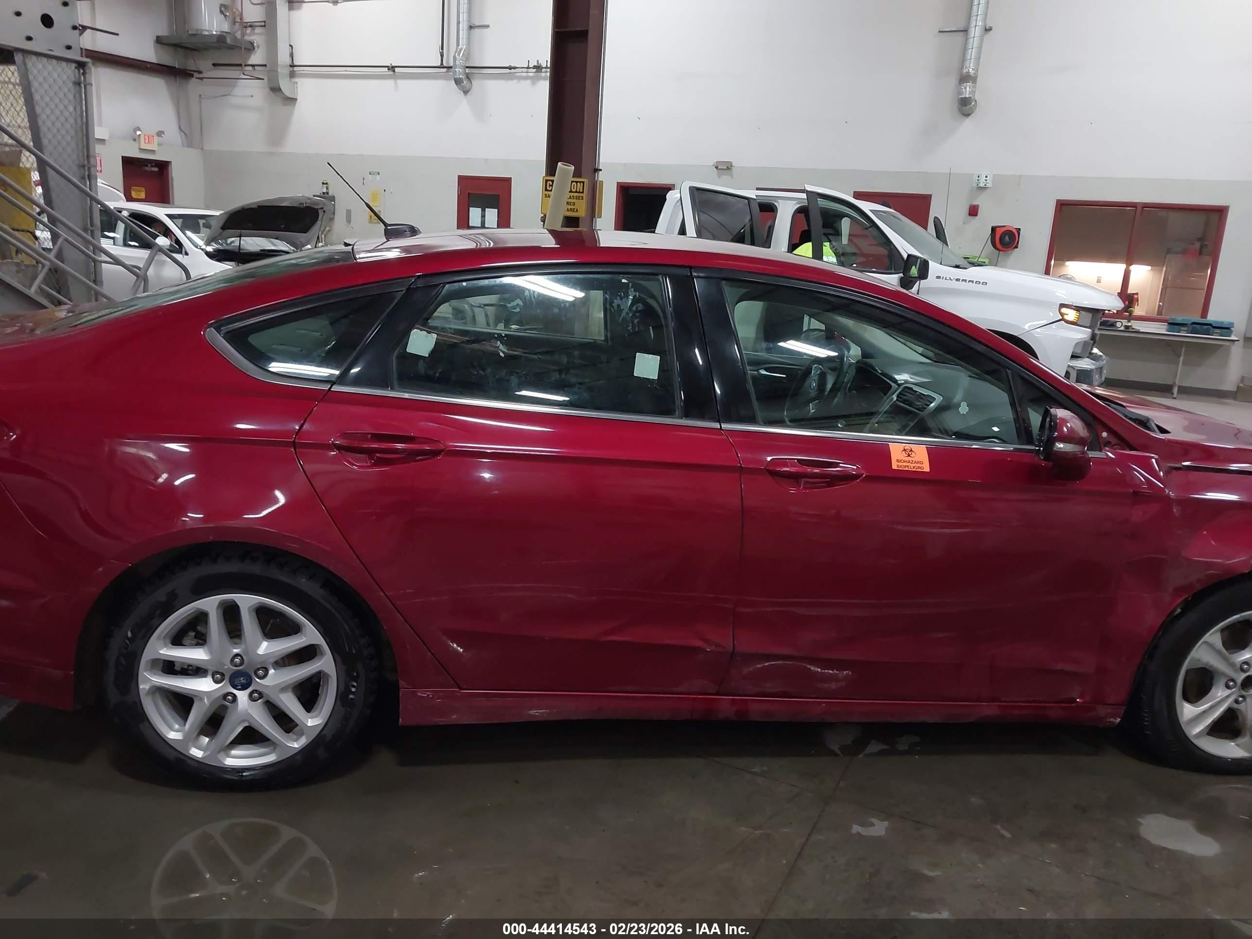 2014 Ford Fusion Se Maroon vin: 3FA6P0H79ER393713