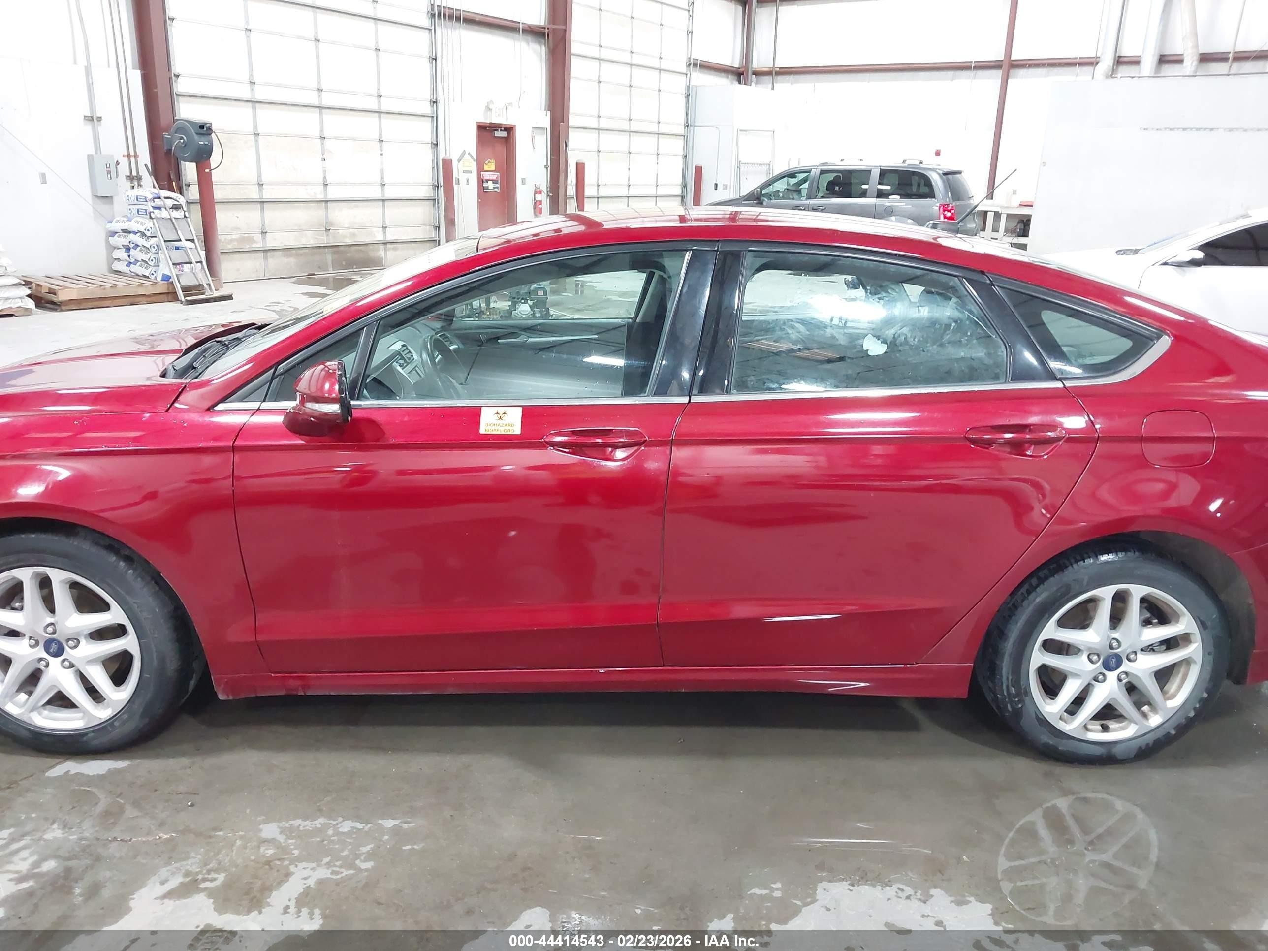 2014 Ford Fusion Se Maroon vin: 3FA6P0H79ER393713