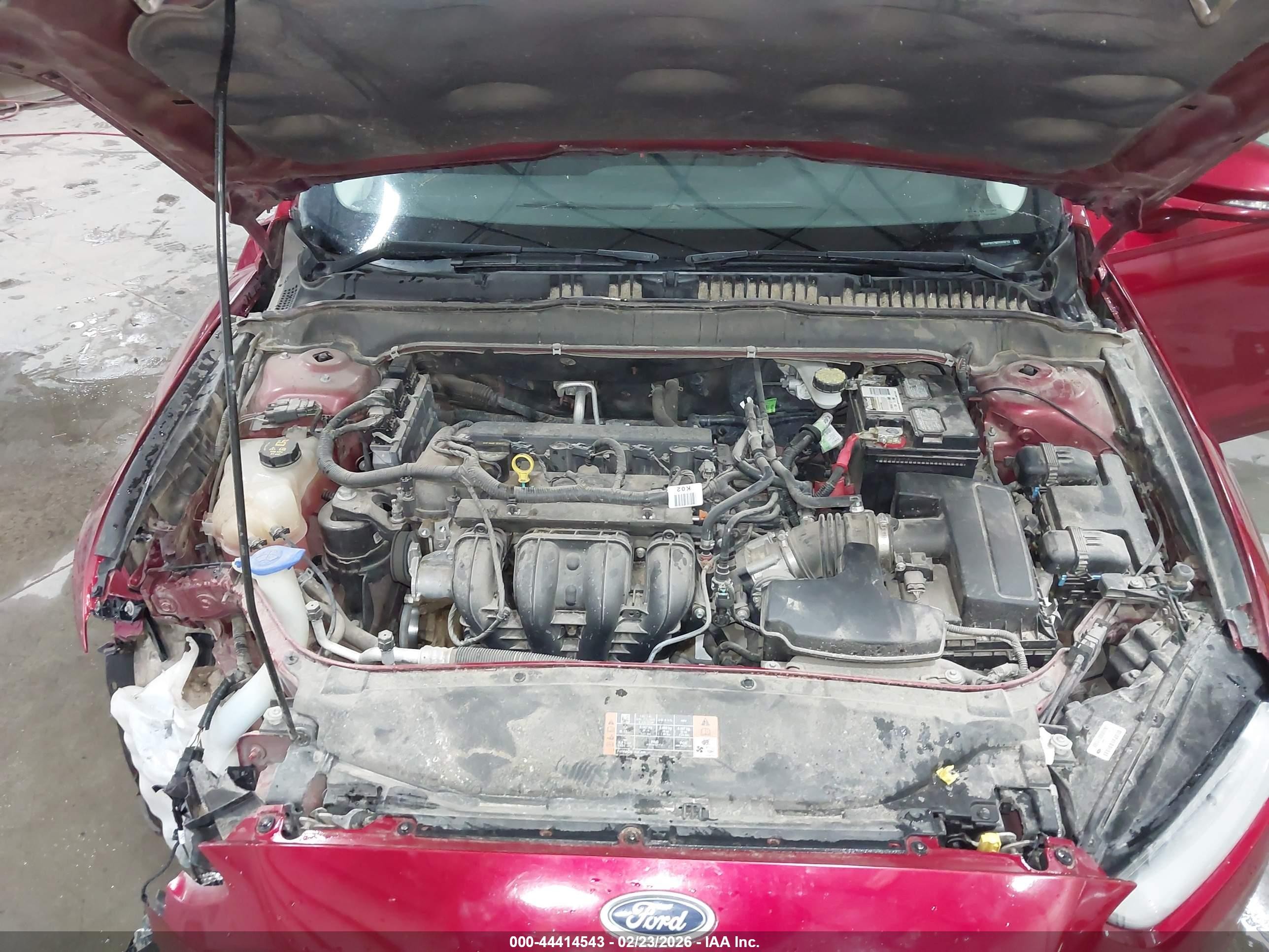 2014 Ford Fusion Se Maroon vin: 3FA6P0H79ER393713