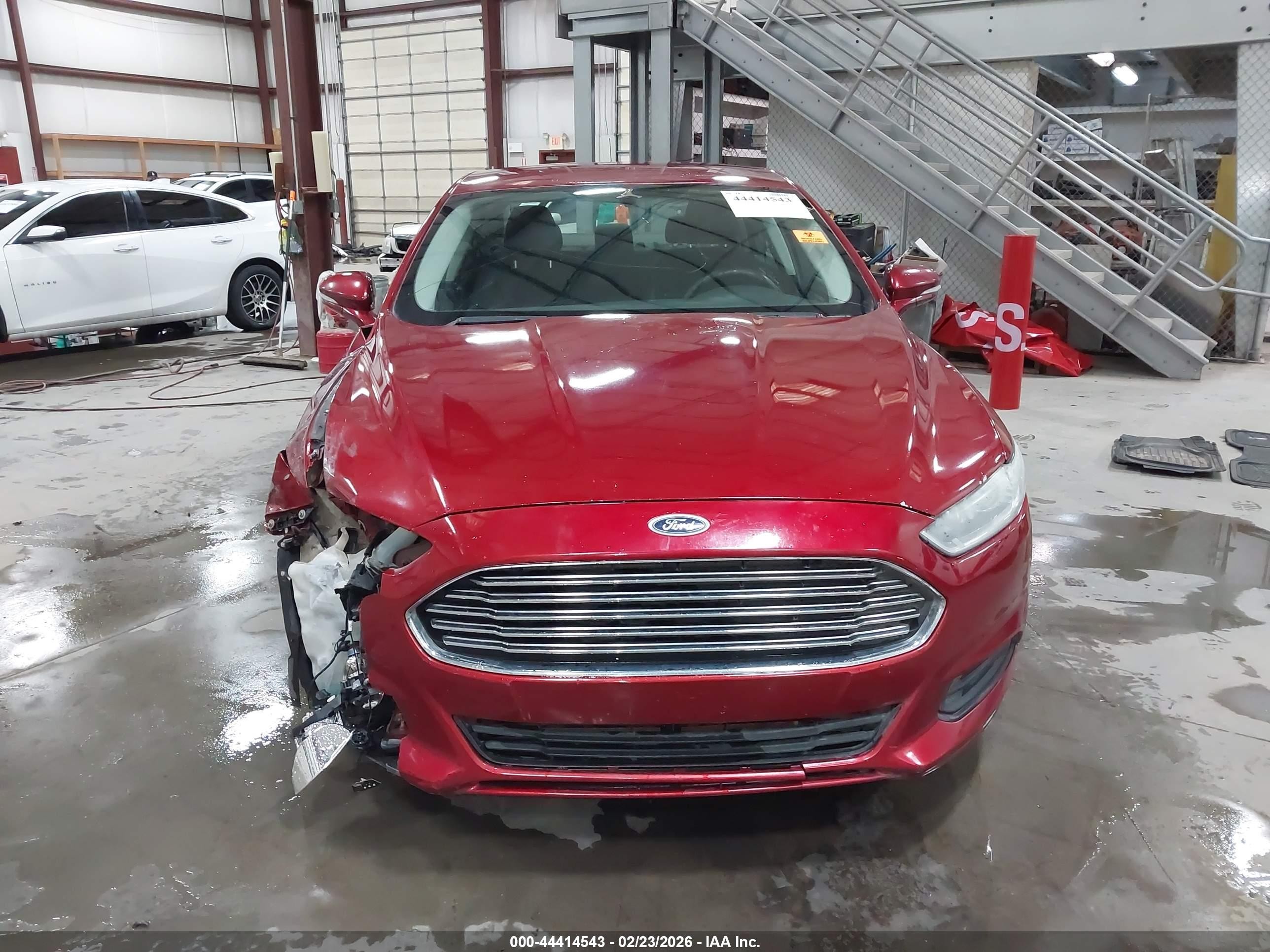 2014 Ford Fusion Se Maroon vin: 3FA6P0H79ER393713