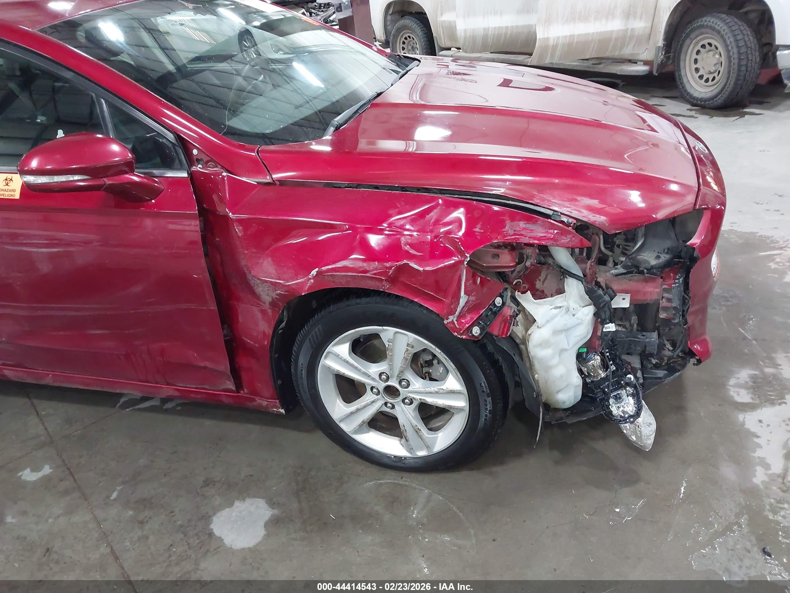 2014 Ford Fusion Se Maroon vin: 3FA6P0H79ER393713