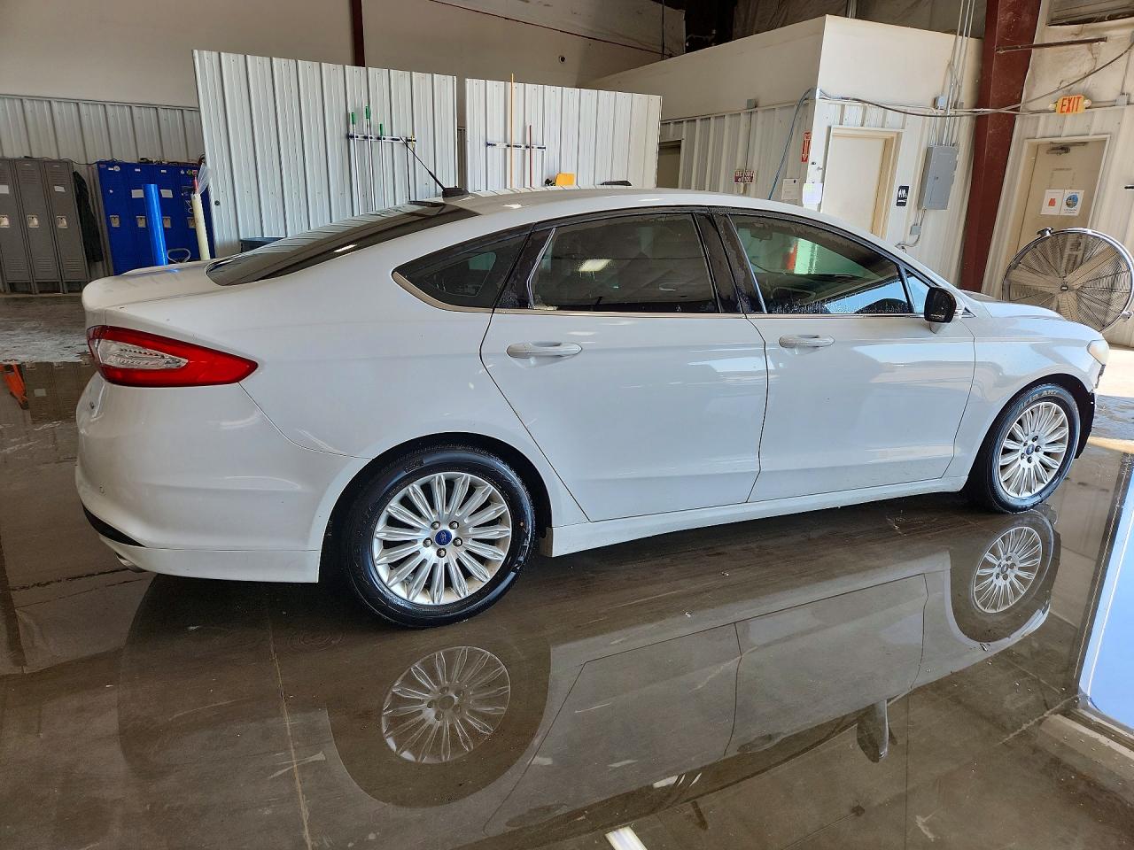 2015 Ford Fusion Se White vin: 3FA6P0H79FR126136