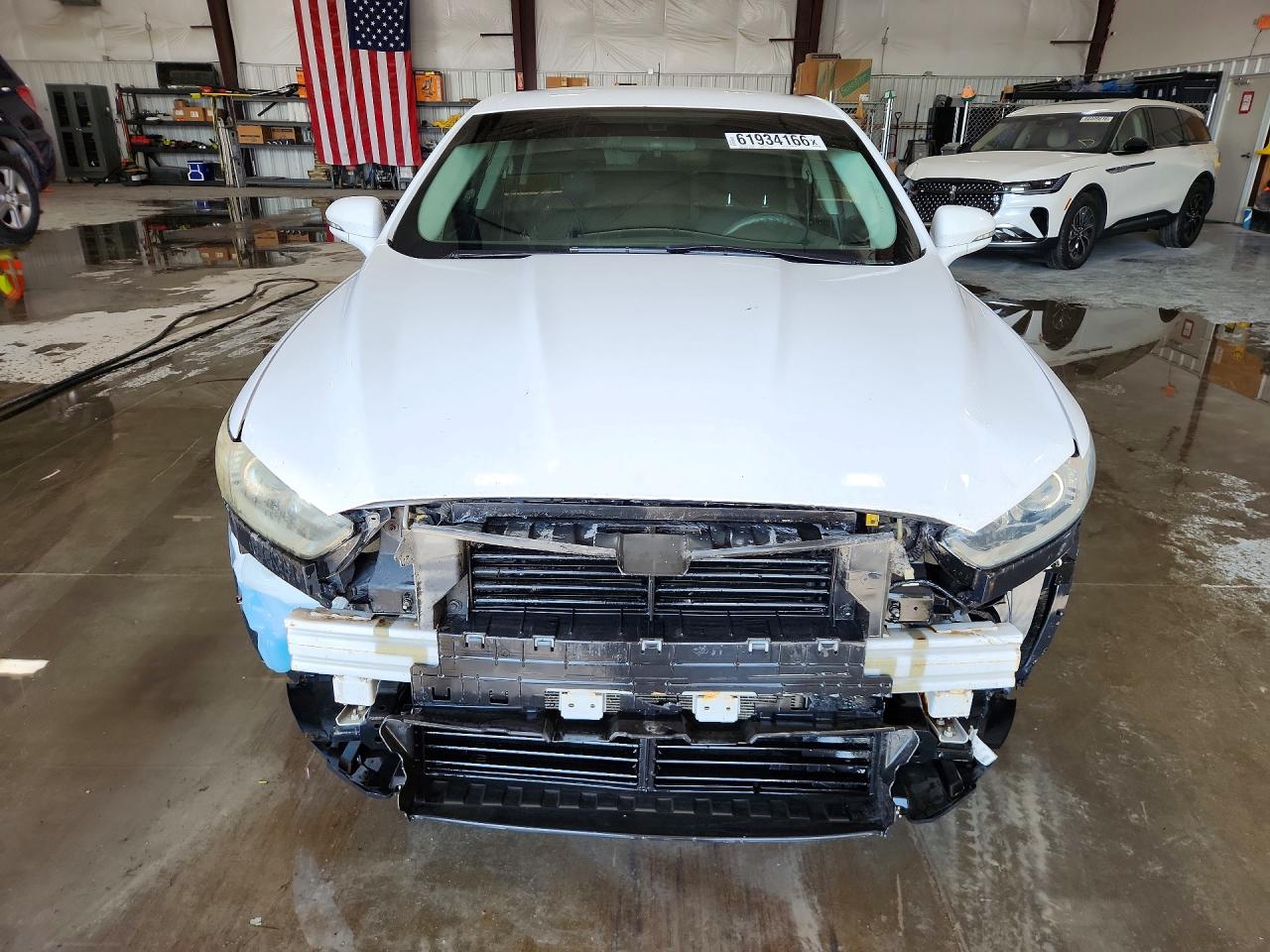 2015 Ford Fusion Se White vin: 3FA6P0H79FR126136
