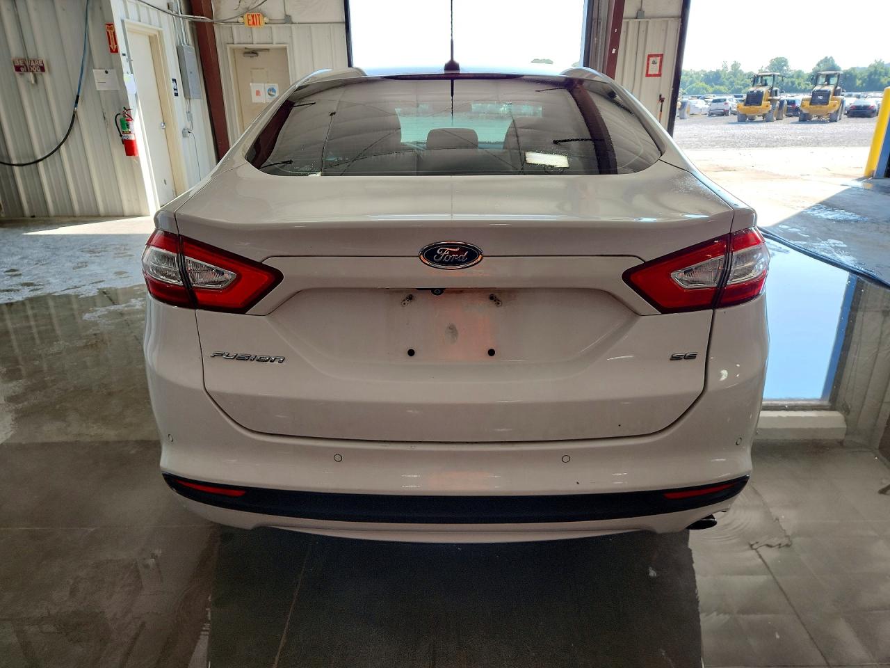 2015 Ford Fusion Se White vin: 3FA6P0H79FR126136