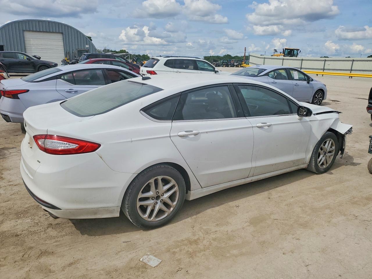 2015 Ford Fusion Se White vin: 3FA6P0H79FR136875