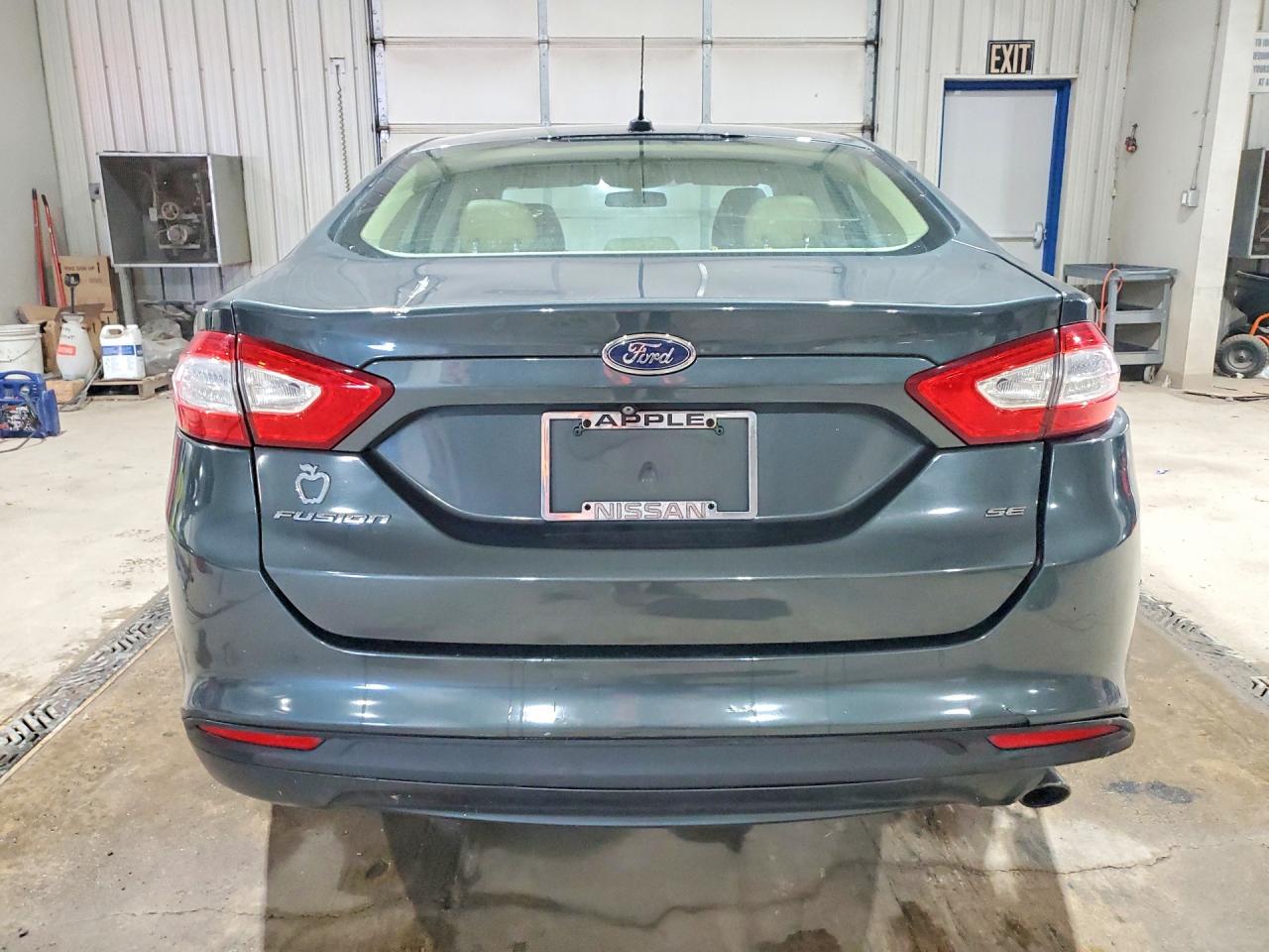 2015 Ford Fusion Se Gray vin: 3FA6P0H79FR154082
