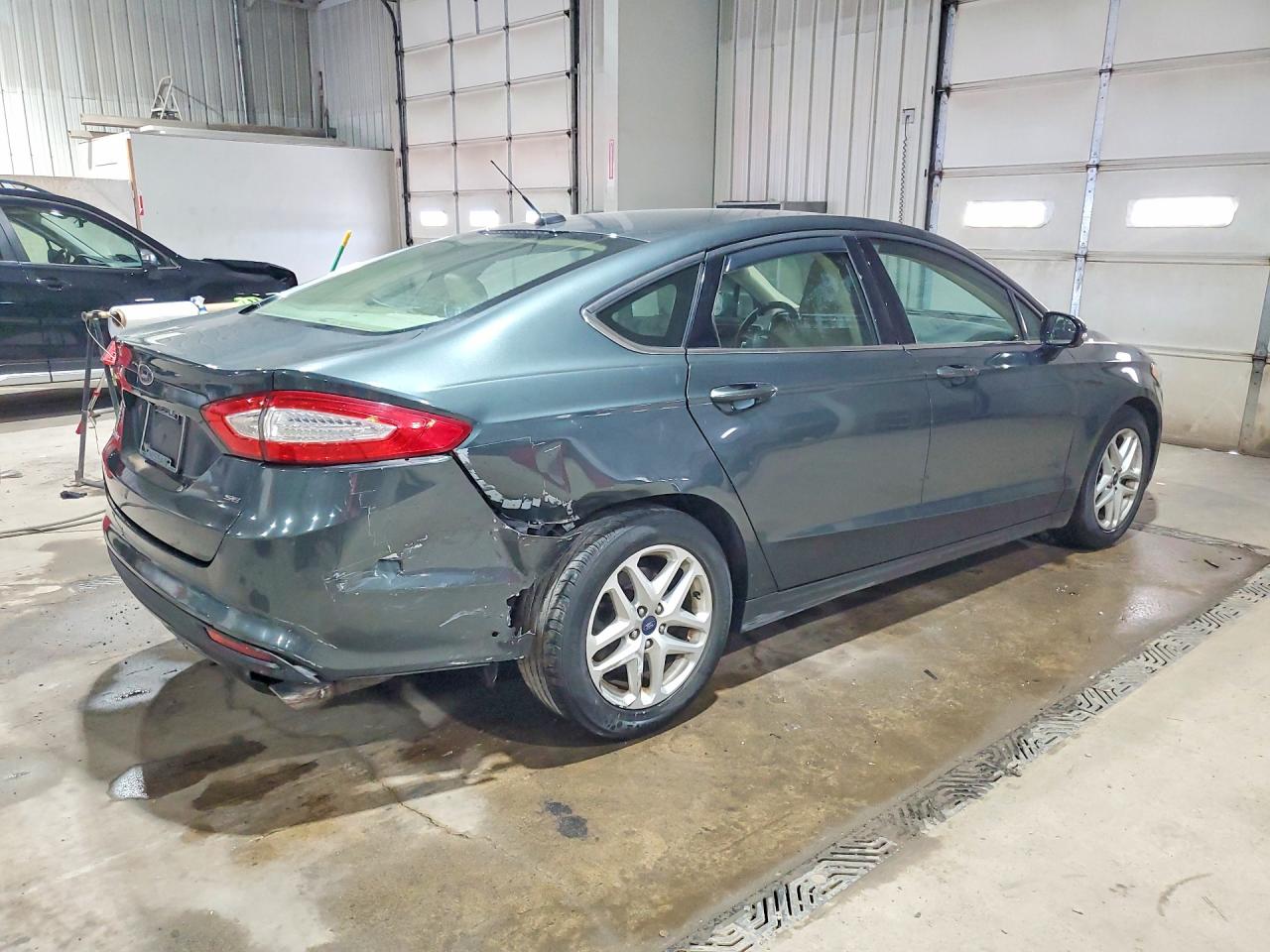 2015 Ford Fusion Se Gray vin: 3FA6P0H79FR154082