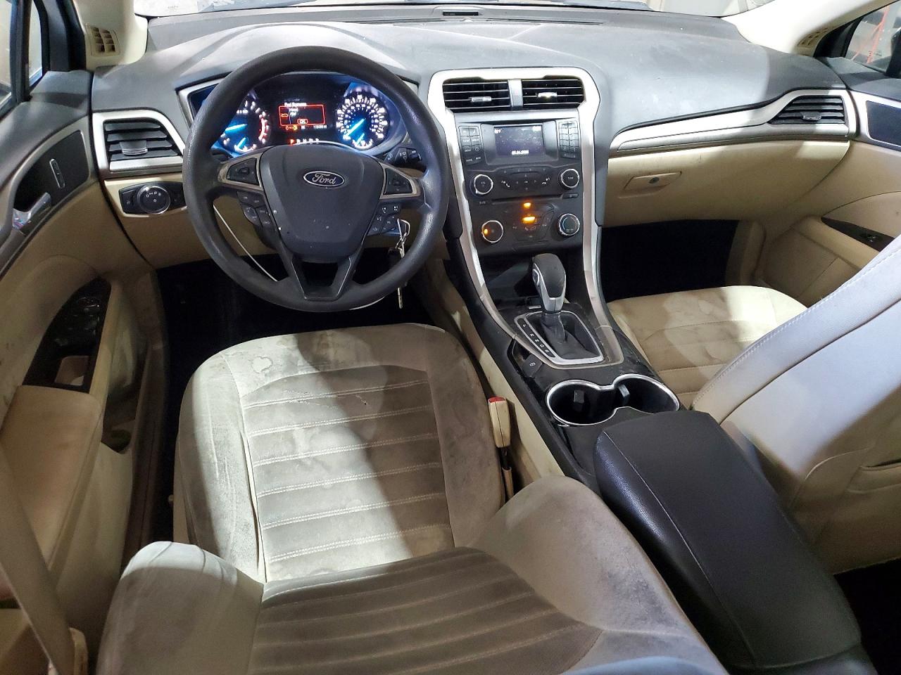 2015 Ford Fusion Se Gray vin: 3FA6P0H79FR154082