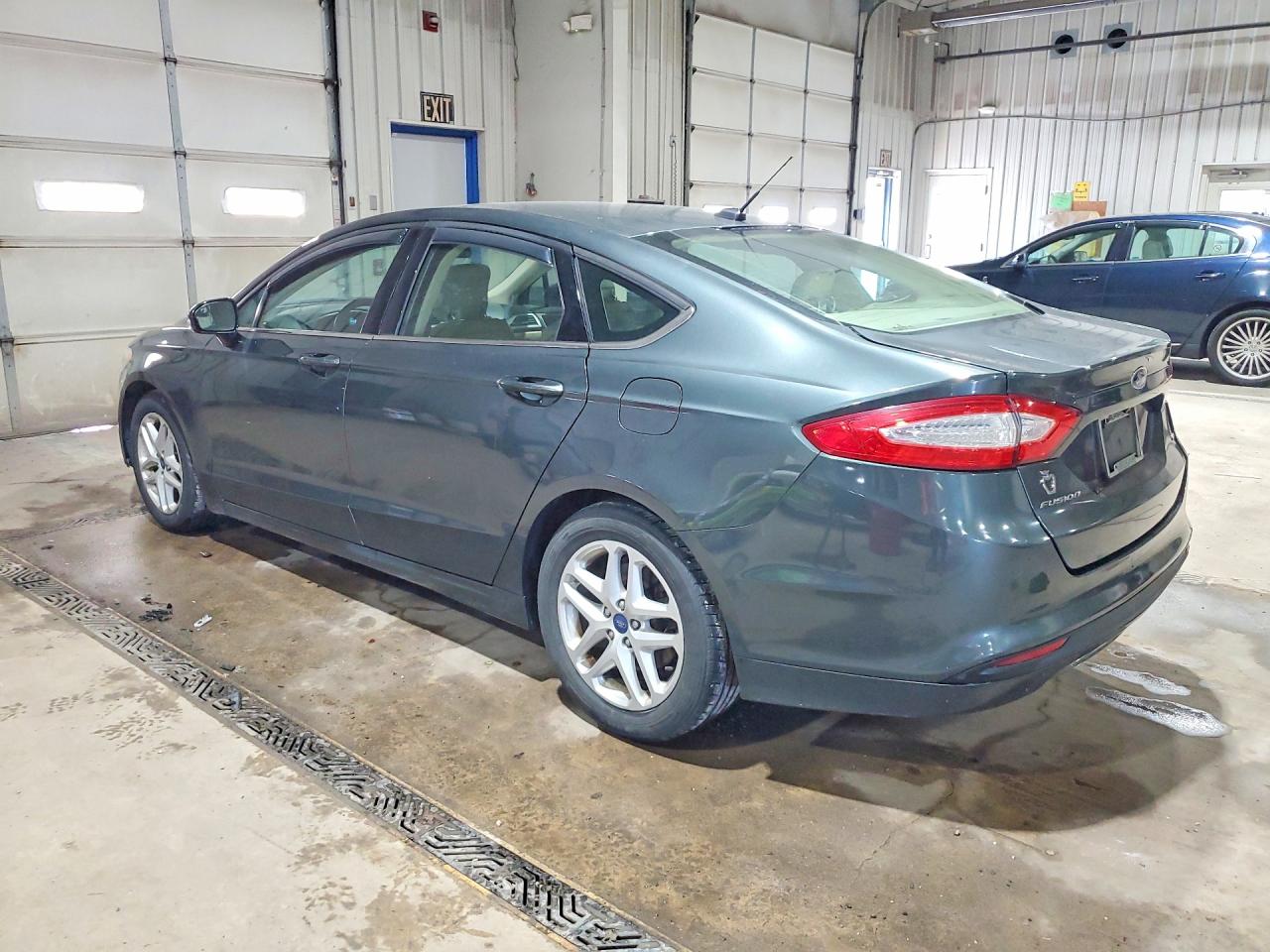 2015 Ford Fusion Se Gray vin: 3FA6P0H79FR154082