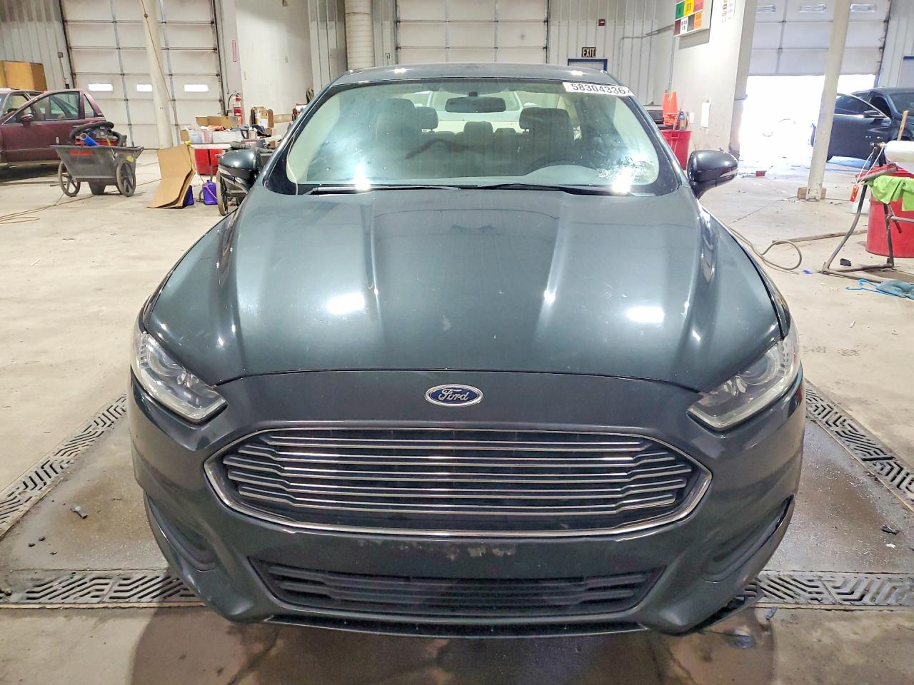 2015 Ford Fusion Se Gray vin: 3FA6P0H79FR154082
