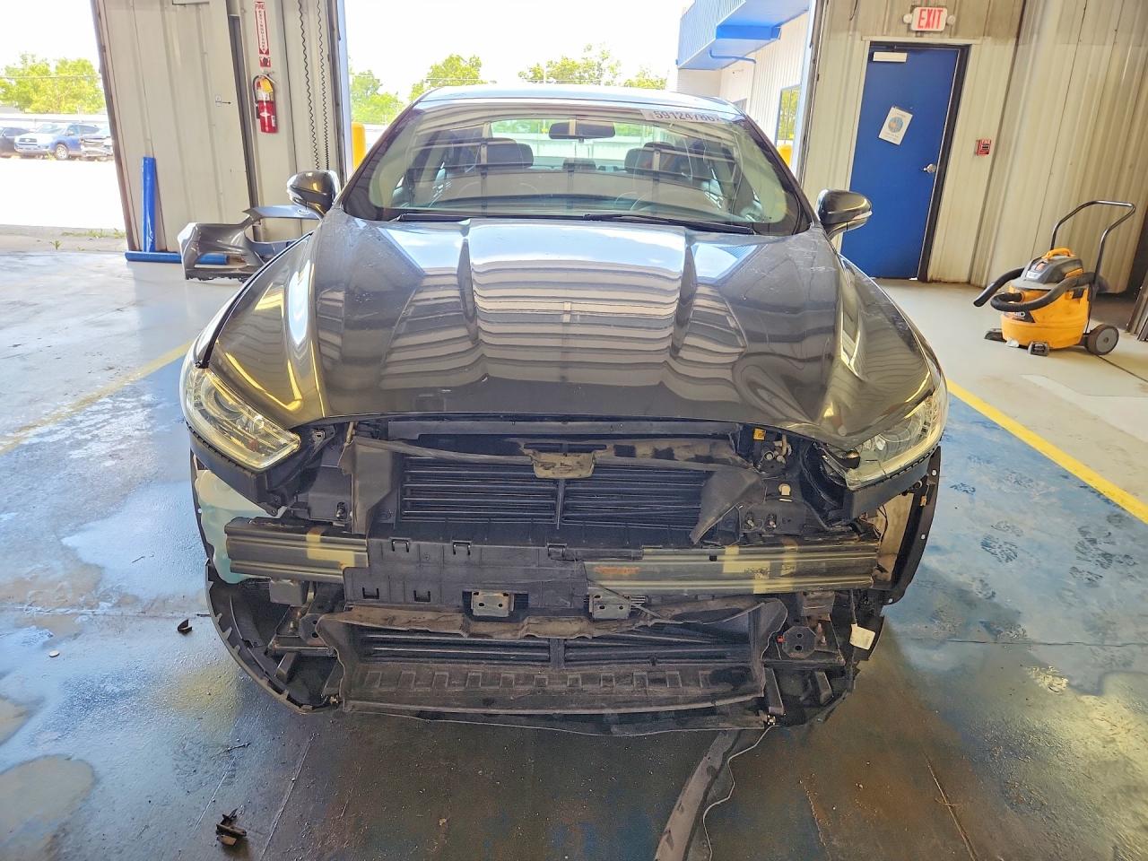 2015 Ford Fusion Se Gray vin: 3FA6P0H79FR159525