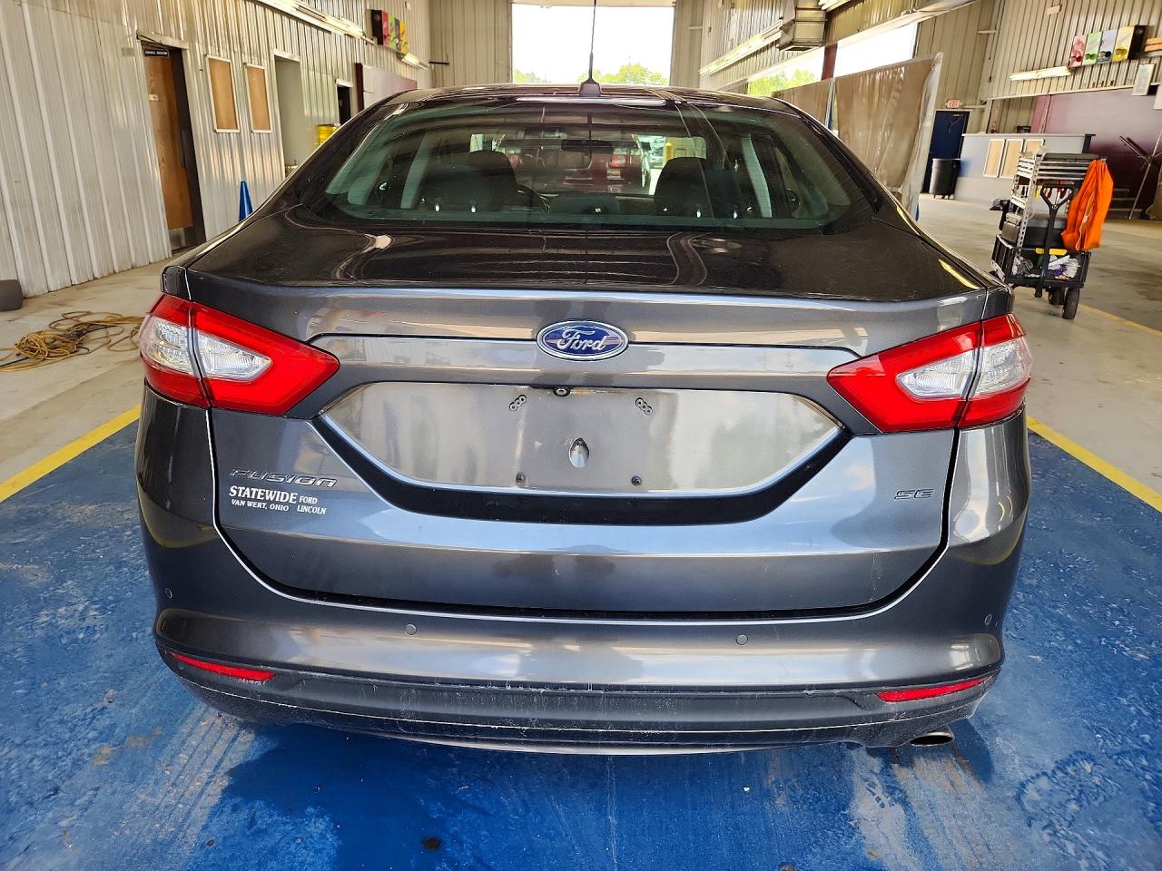 2015 Ford Fusion Se Gray vin: 3FA6P0H79FR159525