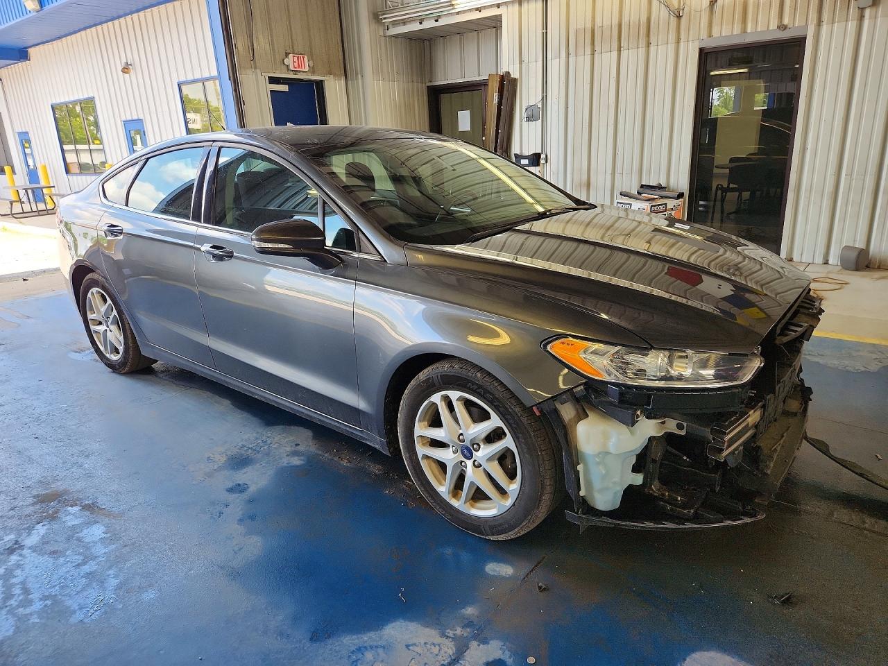 2015 Ford Fusion Se Gray vin: 3FA6P0H79FR159525