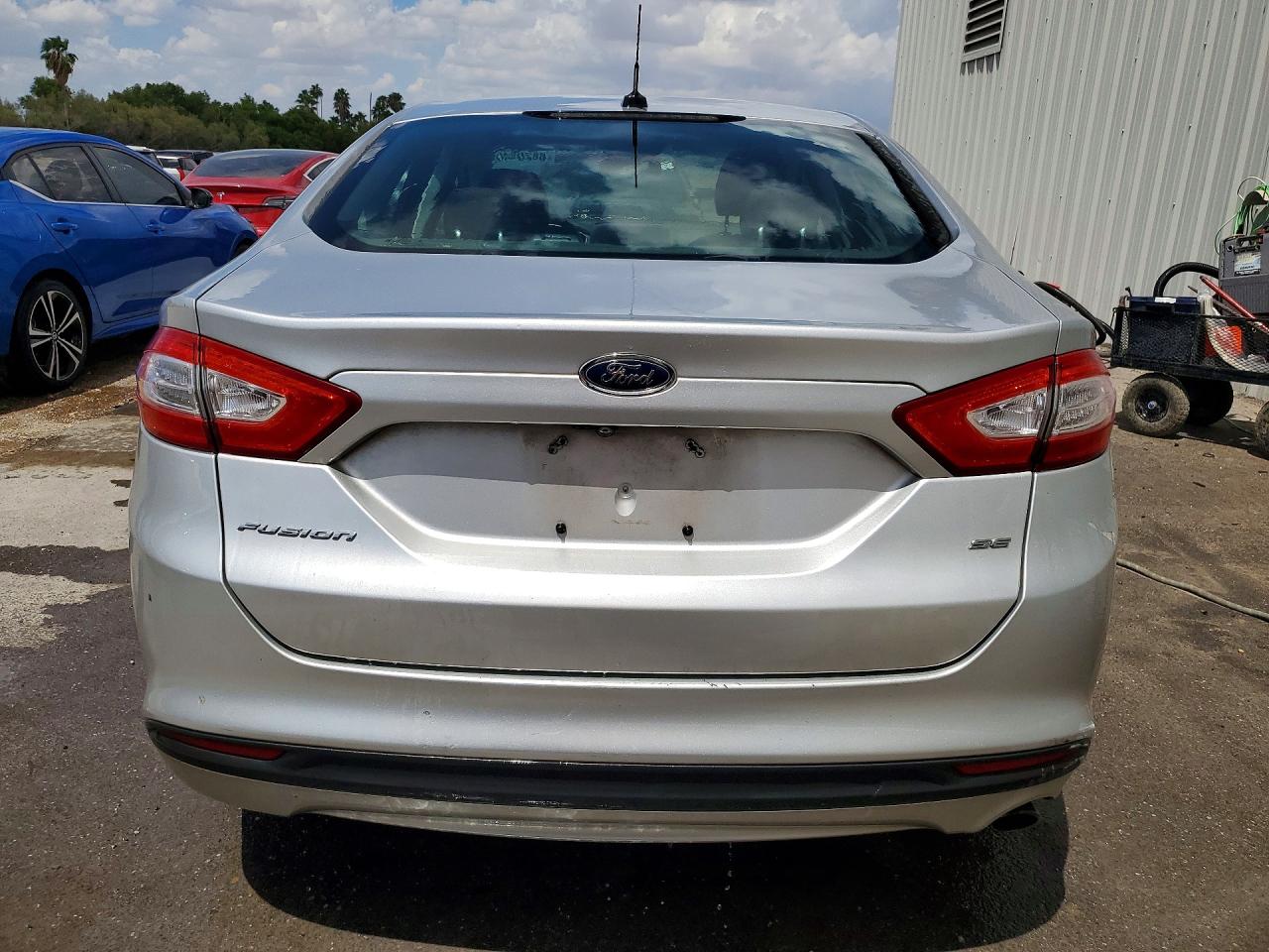 2015 Ford Fusion Se Silver vin: 3FA6P0H79FR170850