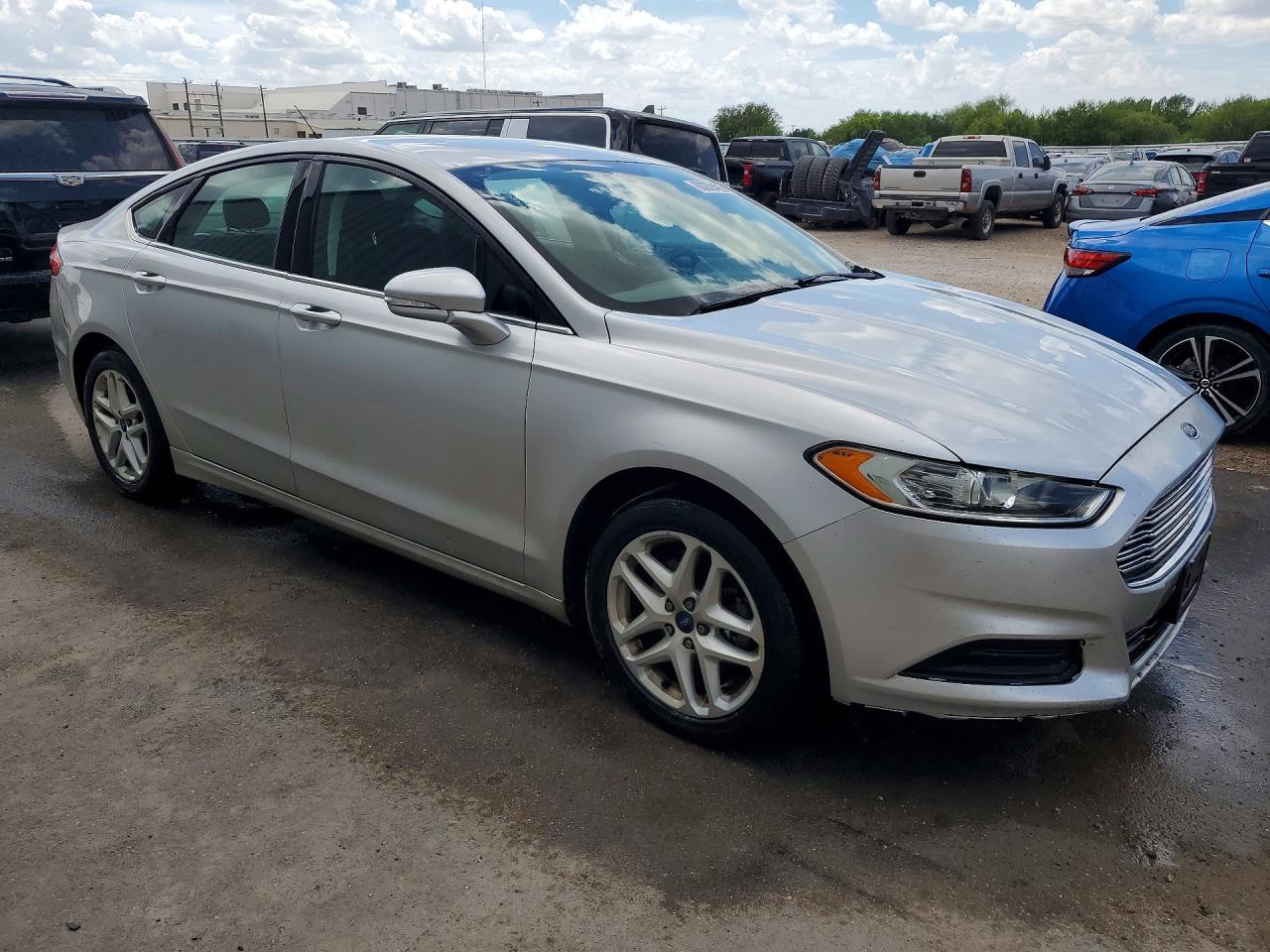 2015 Ford Fusion Se Silver vin: 3FA6P0H79FR170850