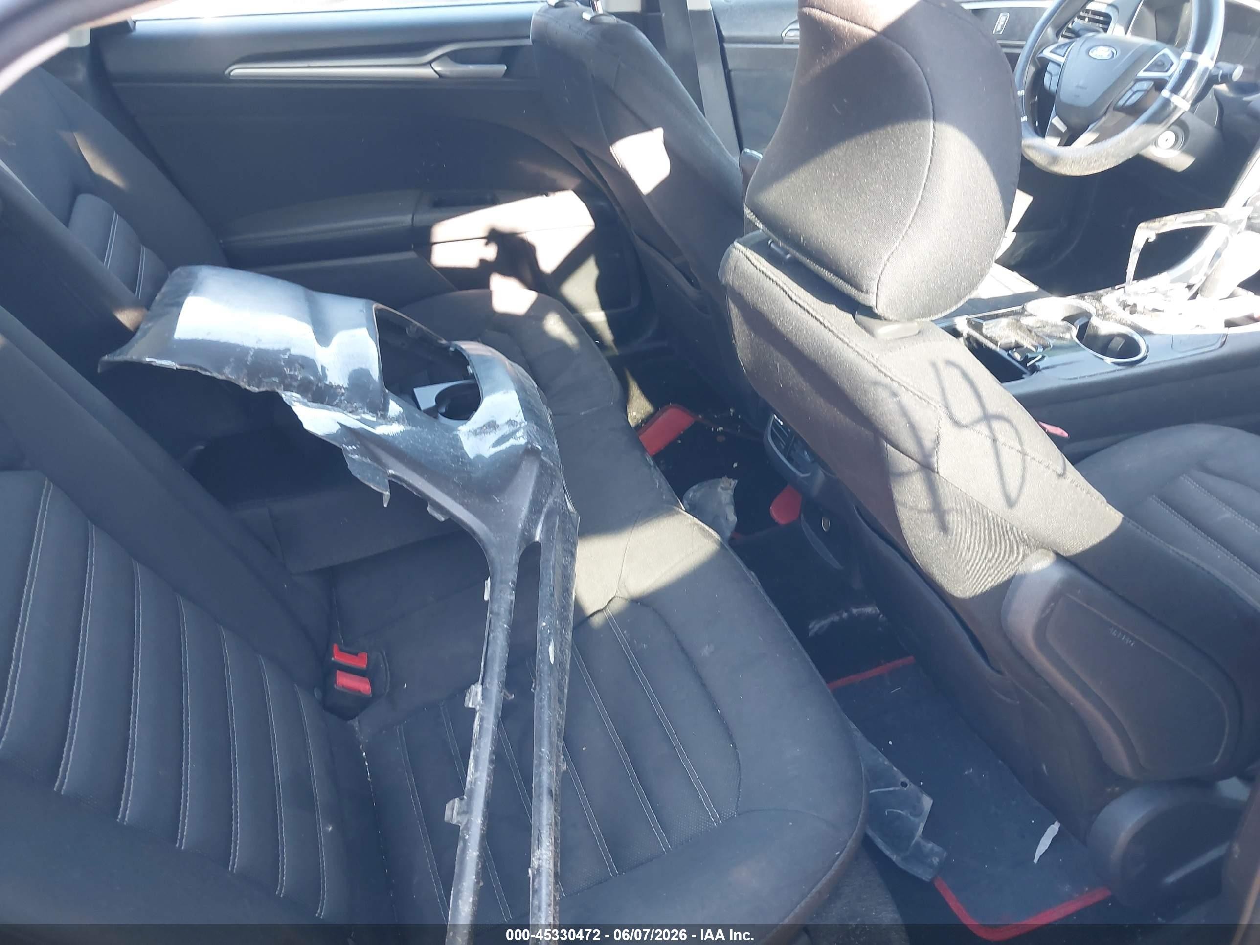 2015 Ford Fusion Se Gray vin: 3FA6P0H79FR176308