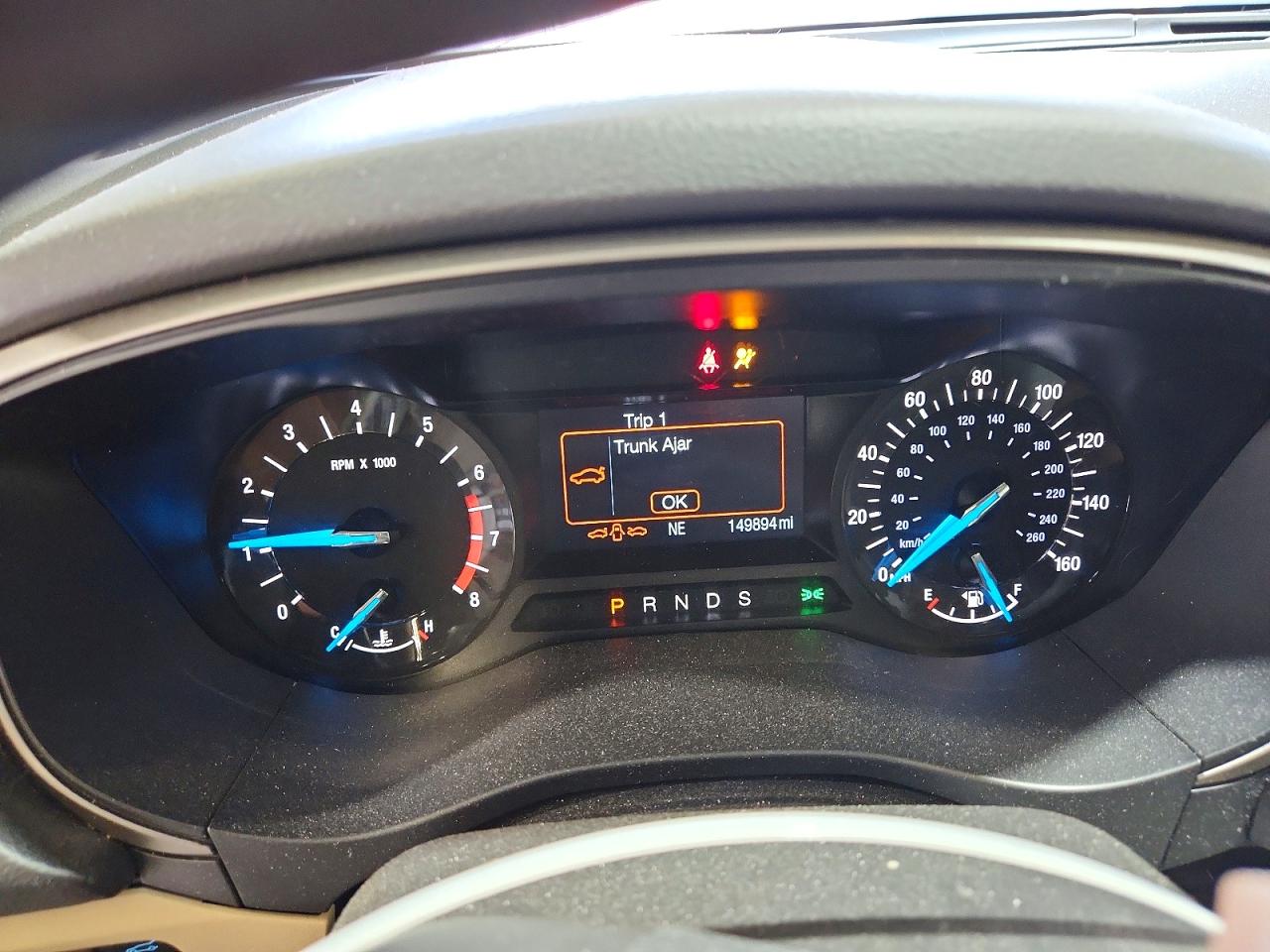 2015 Ford Fusion Se Tan vin: 3FA6P0H79FR228083