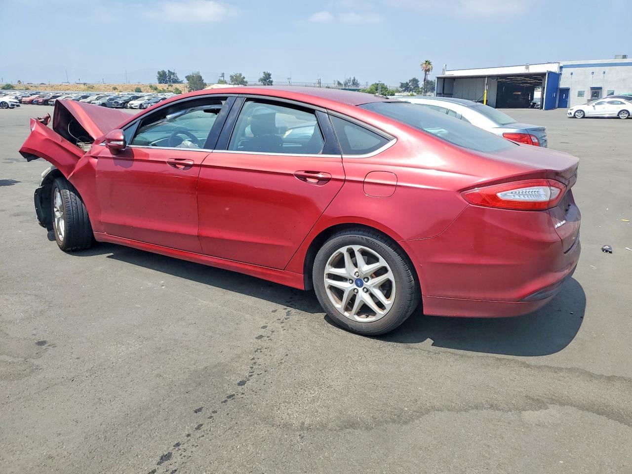 2015 Ford Fusion Se Red vin: 3FA6P0H79FR239729